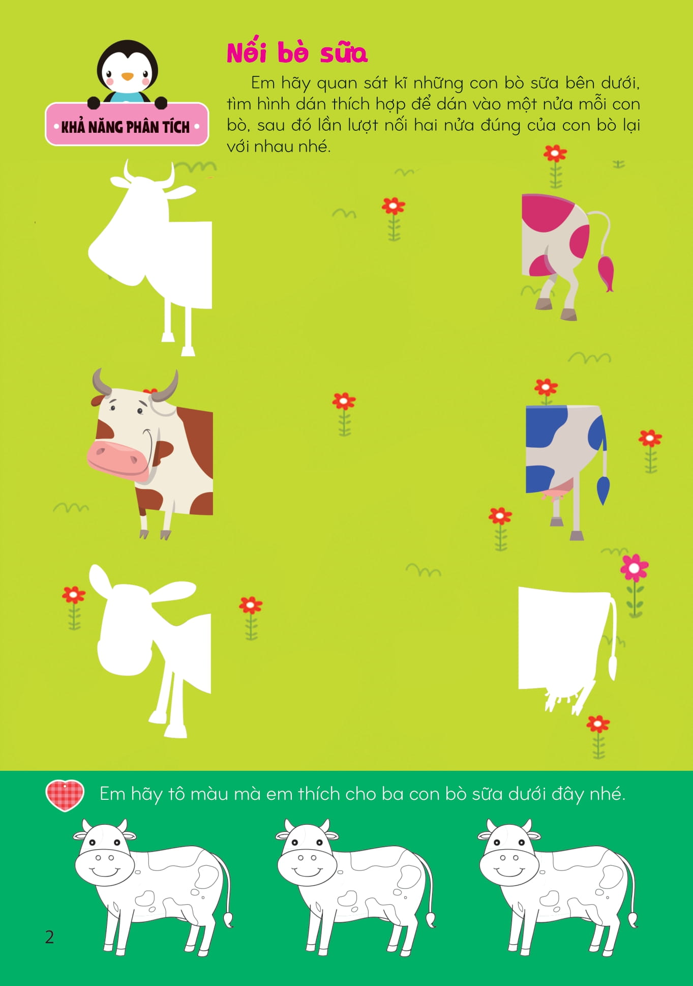 sách bóc dán giúp phát triển toàn diện cho trẻ - cuộc sống muôn màu