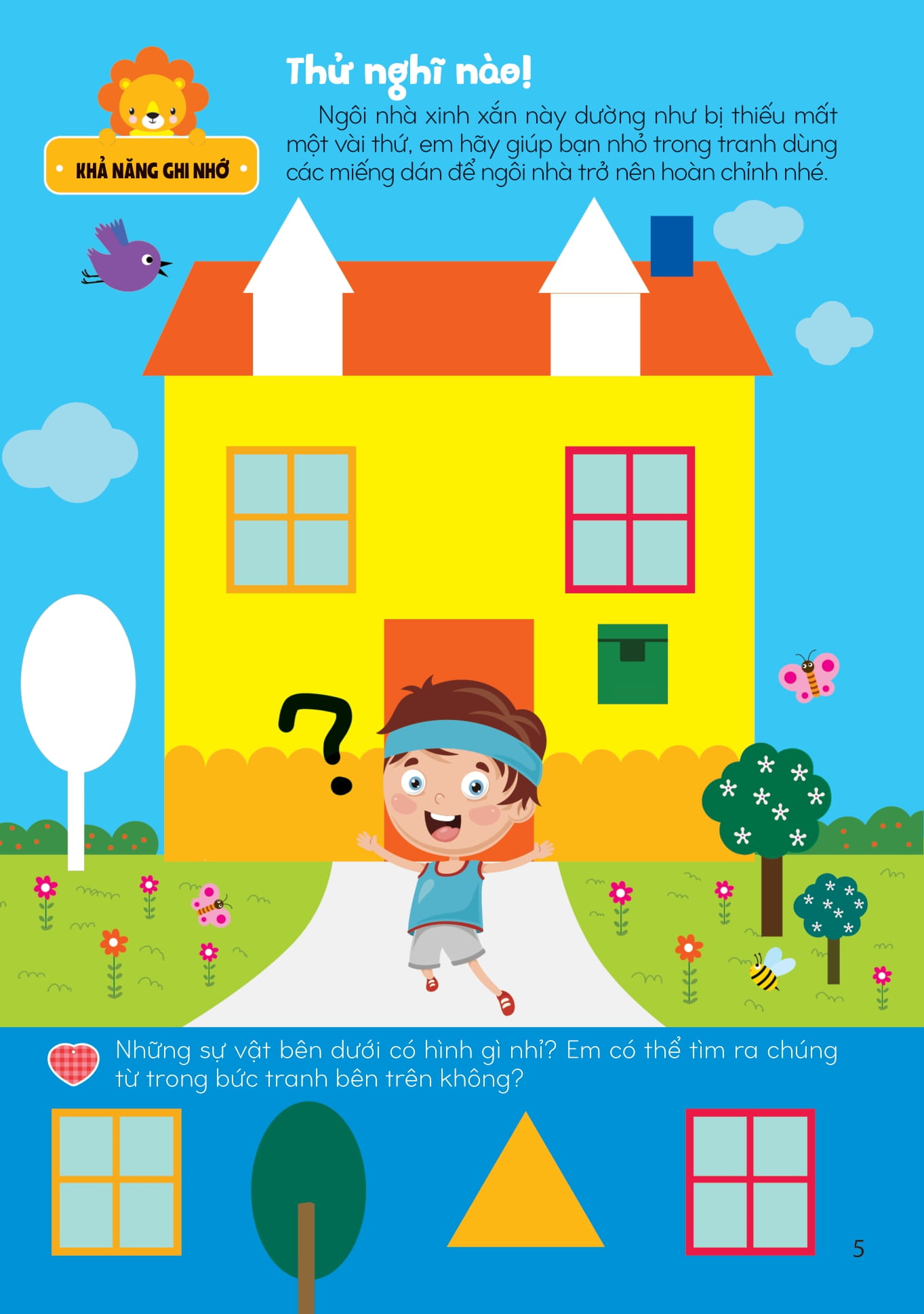 sách bóc dán giúp phát triển toàn diện cho trẻ - cuộc sống muôn màu