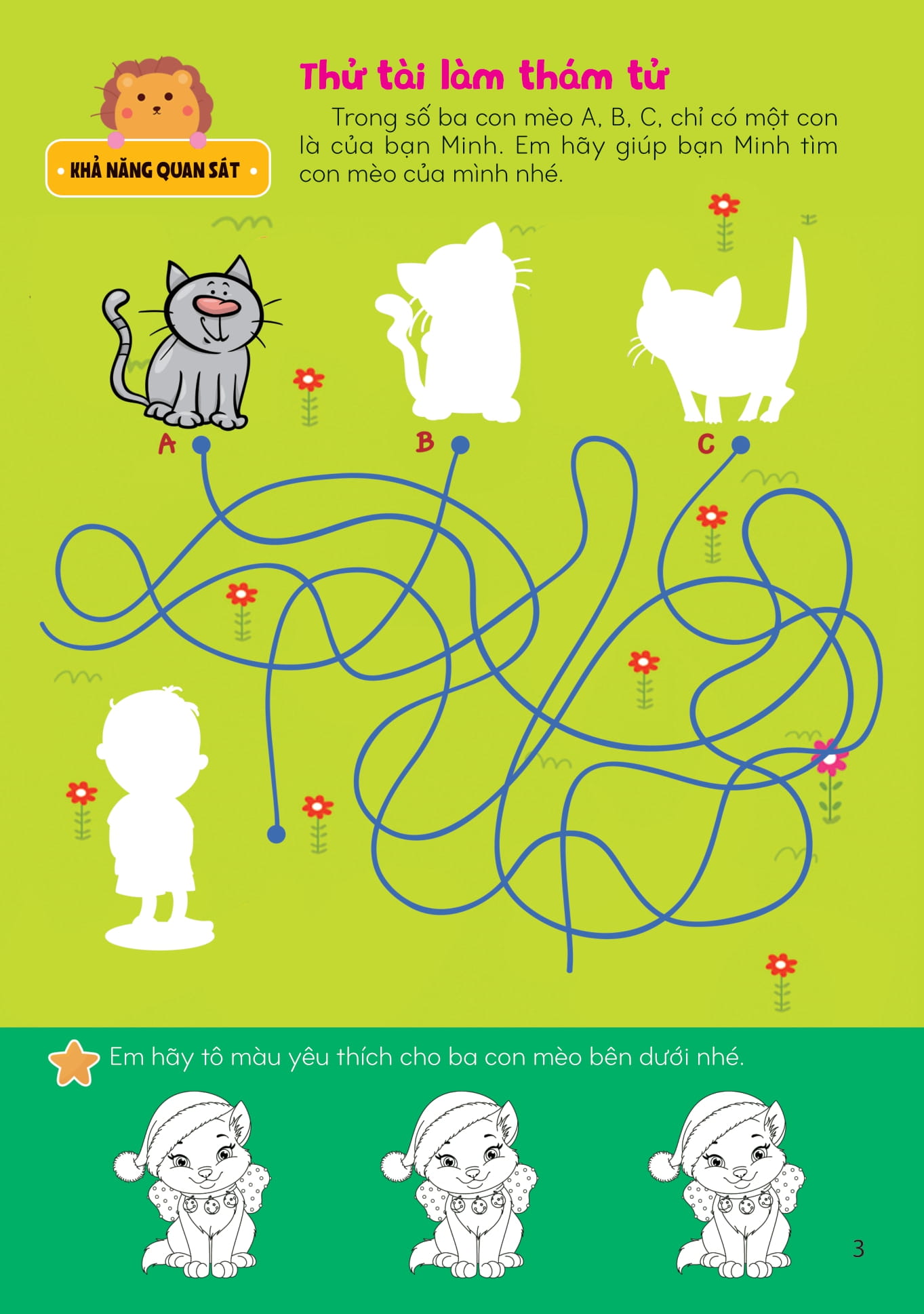 sách bóc dán giúp phát triển toàn diện cho trẻ - động thực vật quanh em