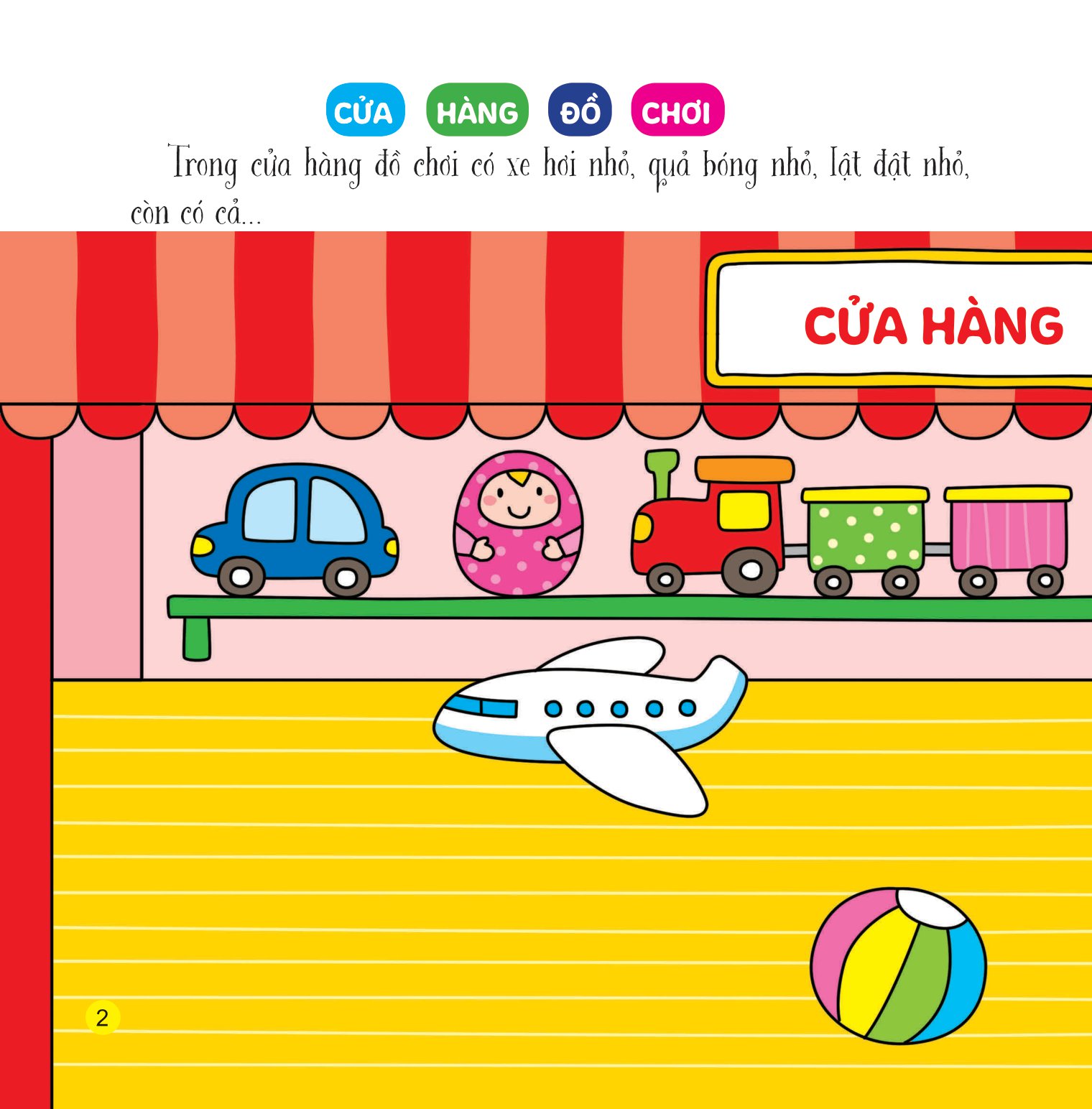 sách bóc dán giúp trẻ phát triển nhận thức đầu đời - cửa hàng bận rộn