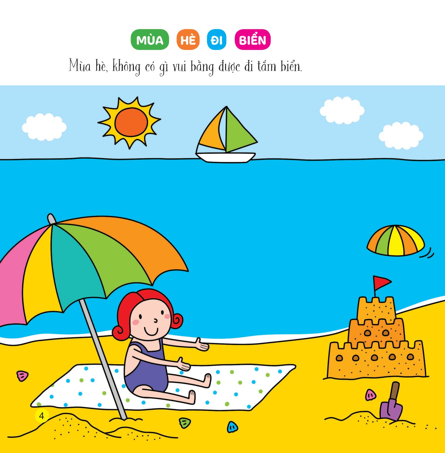 sách bóc dán giúp trẻ phát triển nhận thức đầu đời - cuộc sống muôn màu