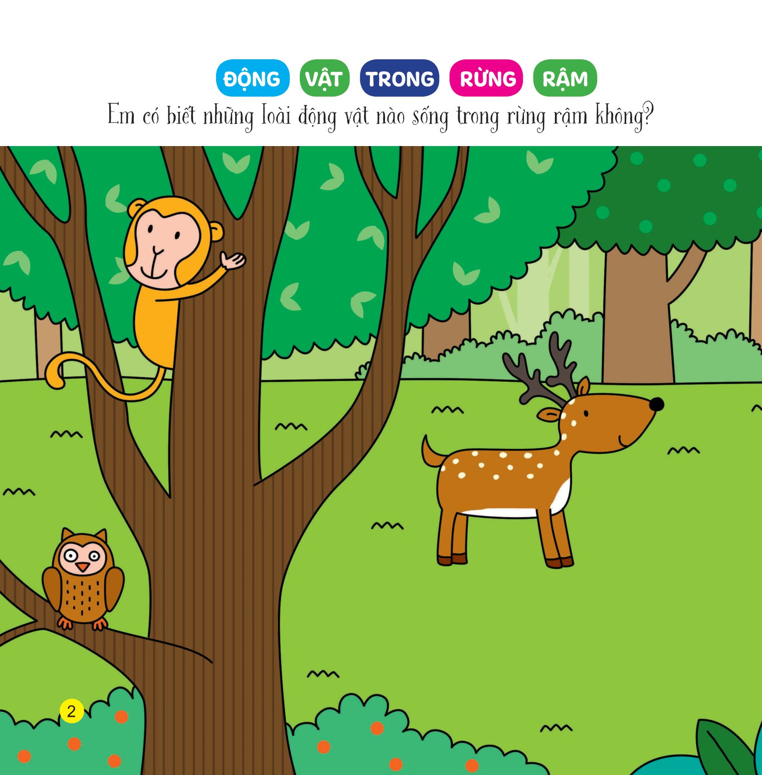 sách bóc dán giúp trẻ phát triển nhận thức đầu đời - động vật thú vị