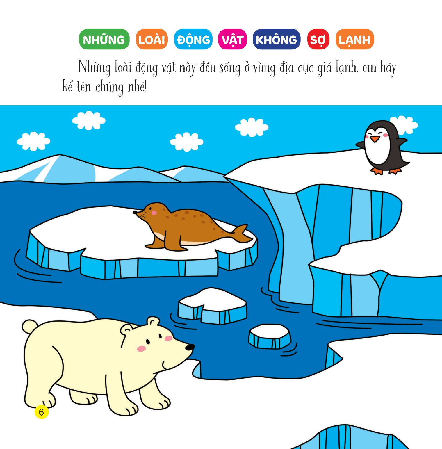 sách bóc dán giúp trẻ phát triển nhận thức đầu đời - động vật thú vị