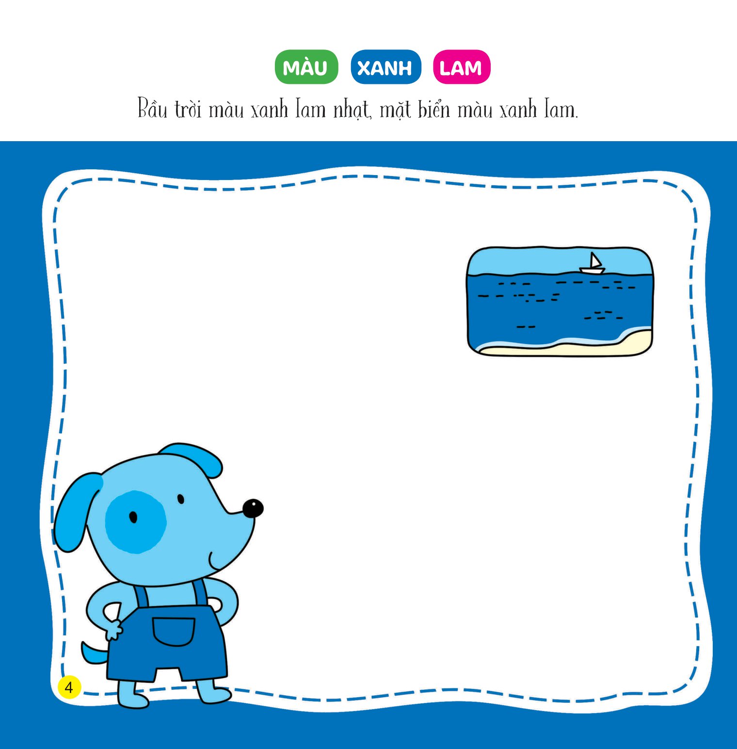 sách bóc dán giúp trẻ phát triển nhận thức đầu đời - màu sắc sặc sỡ