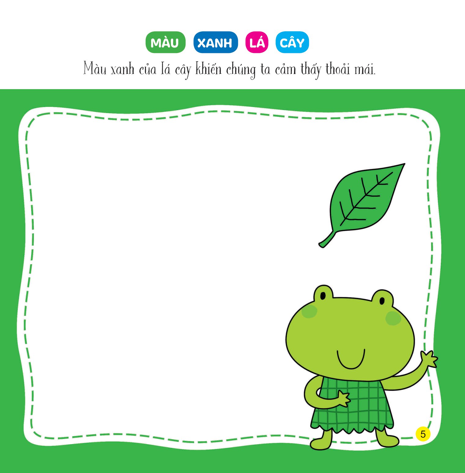 sách bóc dán giúp trẻ phát triển nhận thức đầu đời - màu sắc sặc sỡ