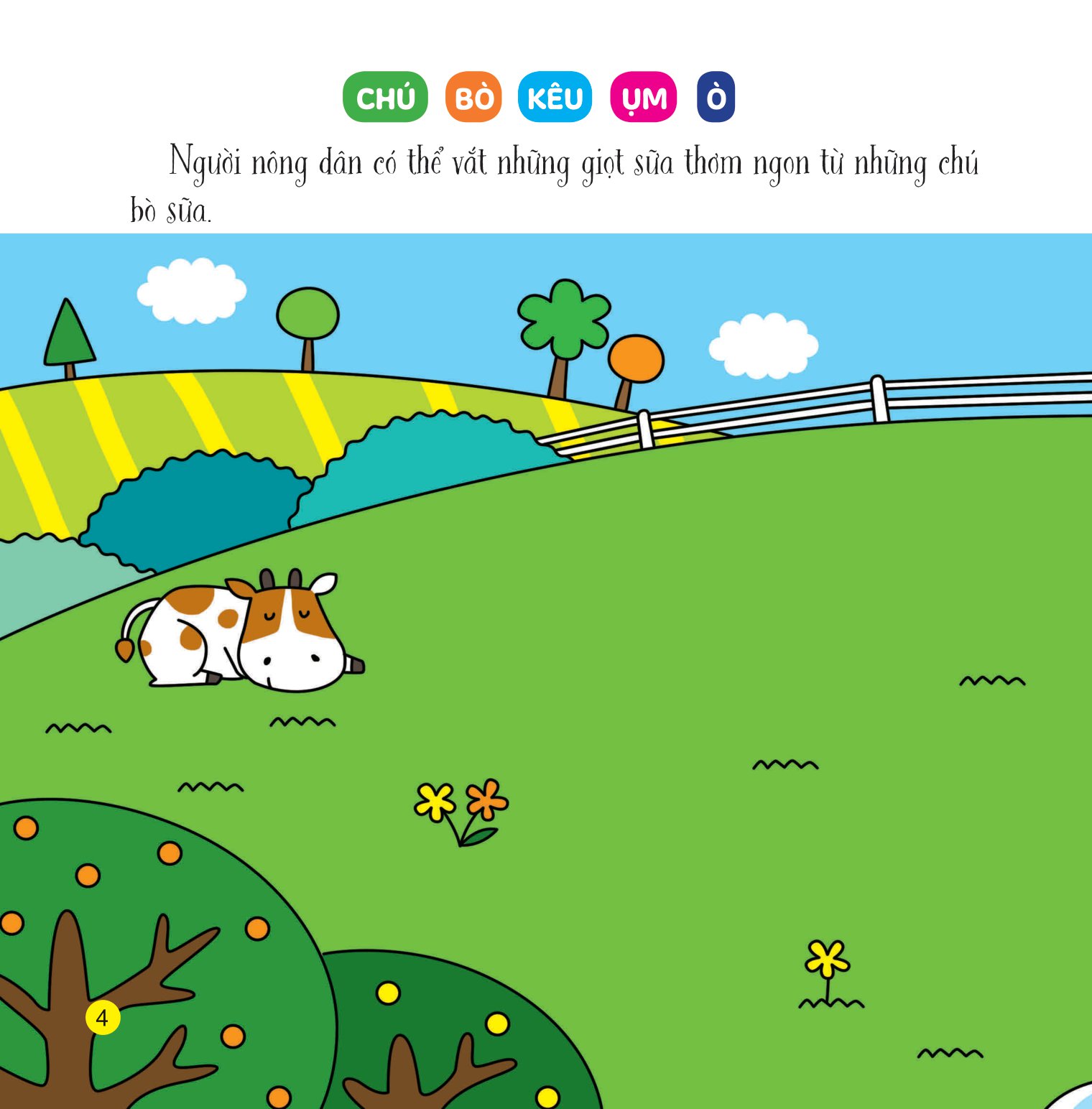 sách bóc dán giúp trẻ phát triển nhận thức đầu đời - nông trại vui vẻ