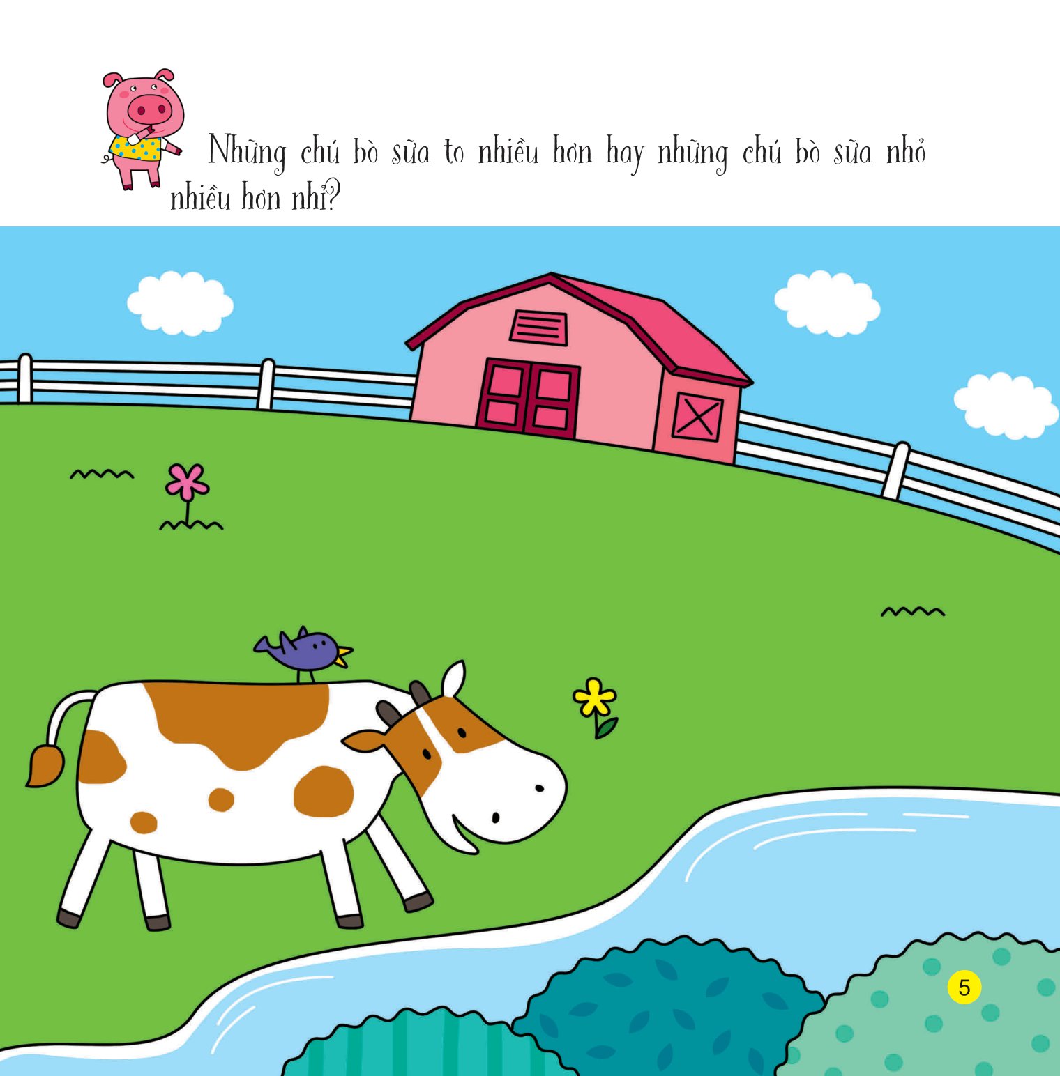 sách bóc dán giúp trẻ phát triển nhận thức đầu đời - nông trại vui vẻ