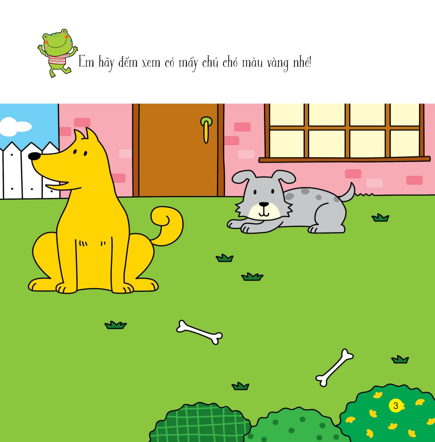 sách bóc dán giúp trẻ phát triển nhận thức đầu đời - thú cưng dễ thương