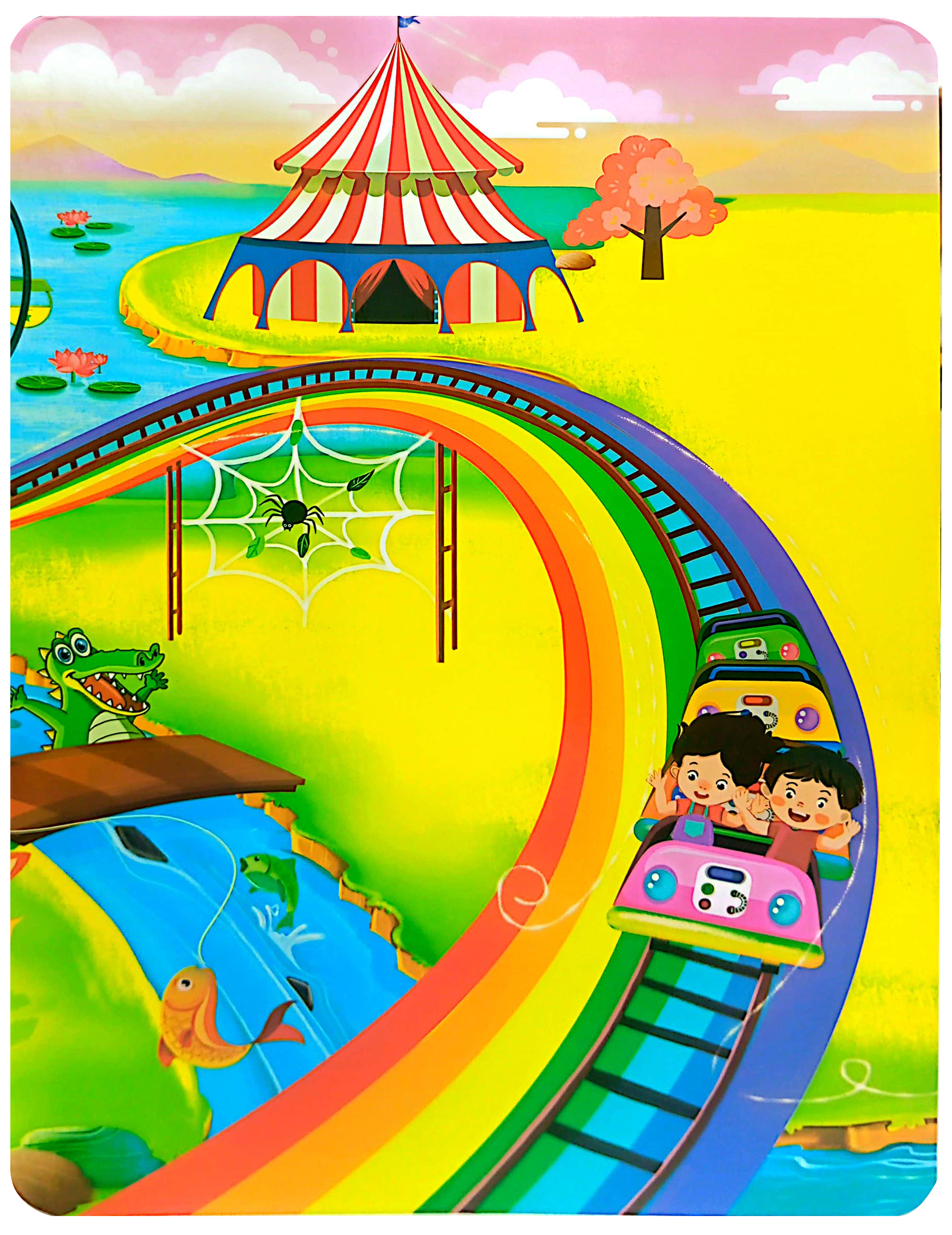 sách bóc dán khổng lồ - động vật ngộ nghĩnh - funny animals - les animaux rigolos (đa ngữ việt-anh-pháp)