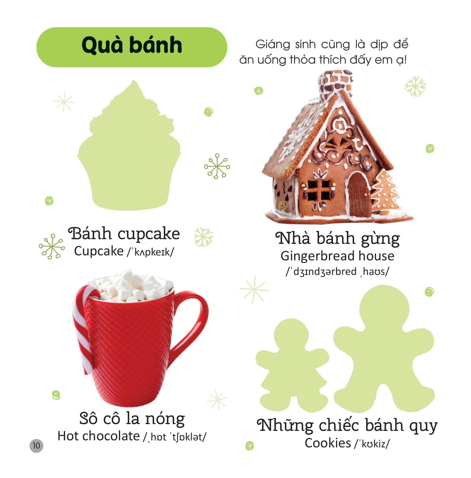 Sách Bóc Dán Phát Triển Ngôn Ngữ Và Nhận Biết - Giáng Sinh