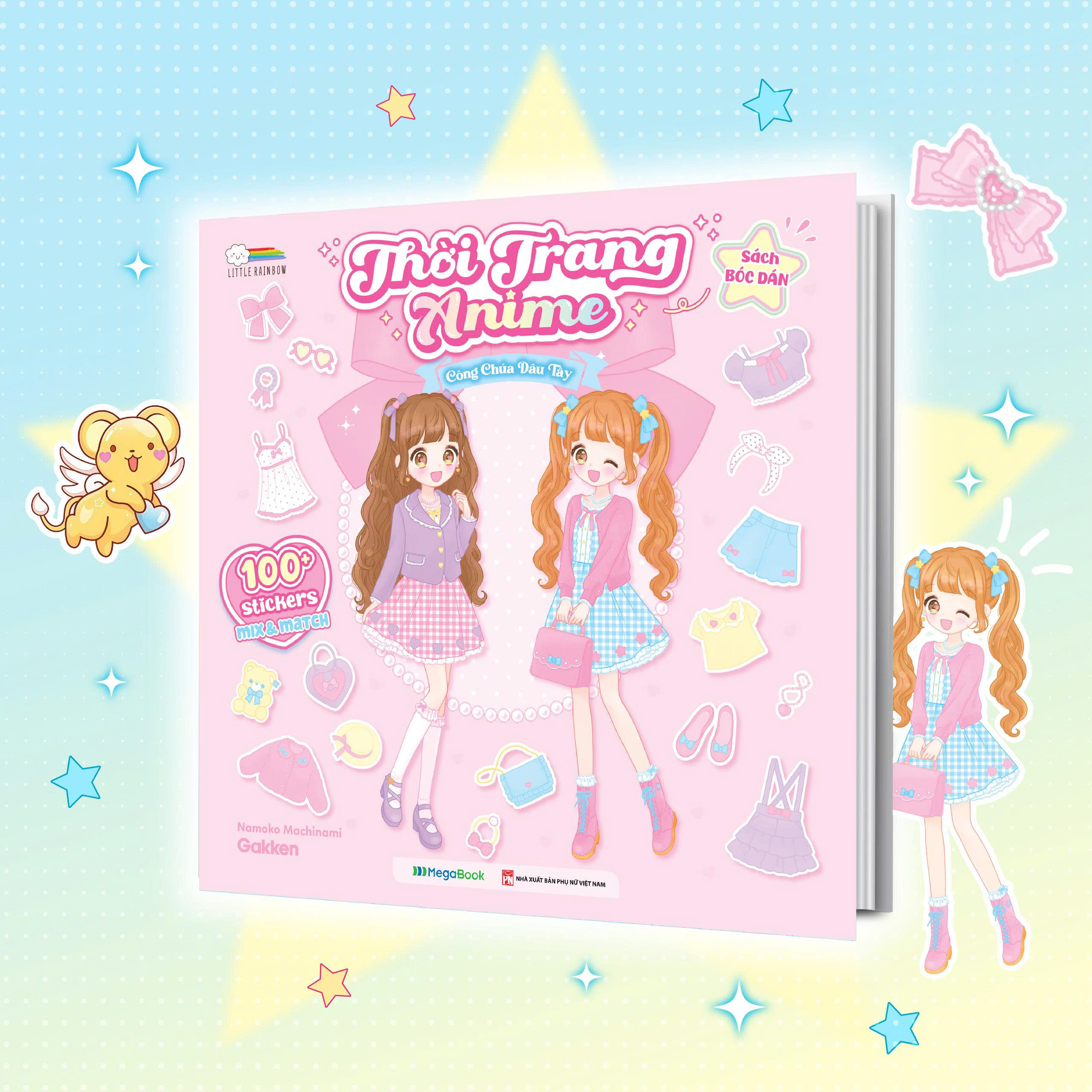 Sach Boc Dan - Thoi Trang Anime - Cong Chua Dau Tay