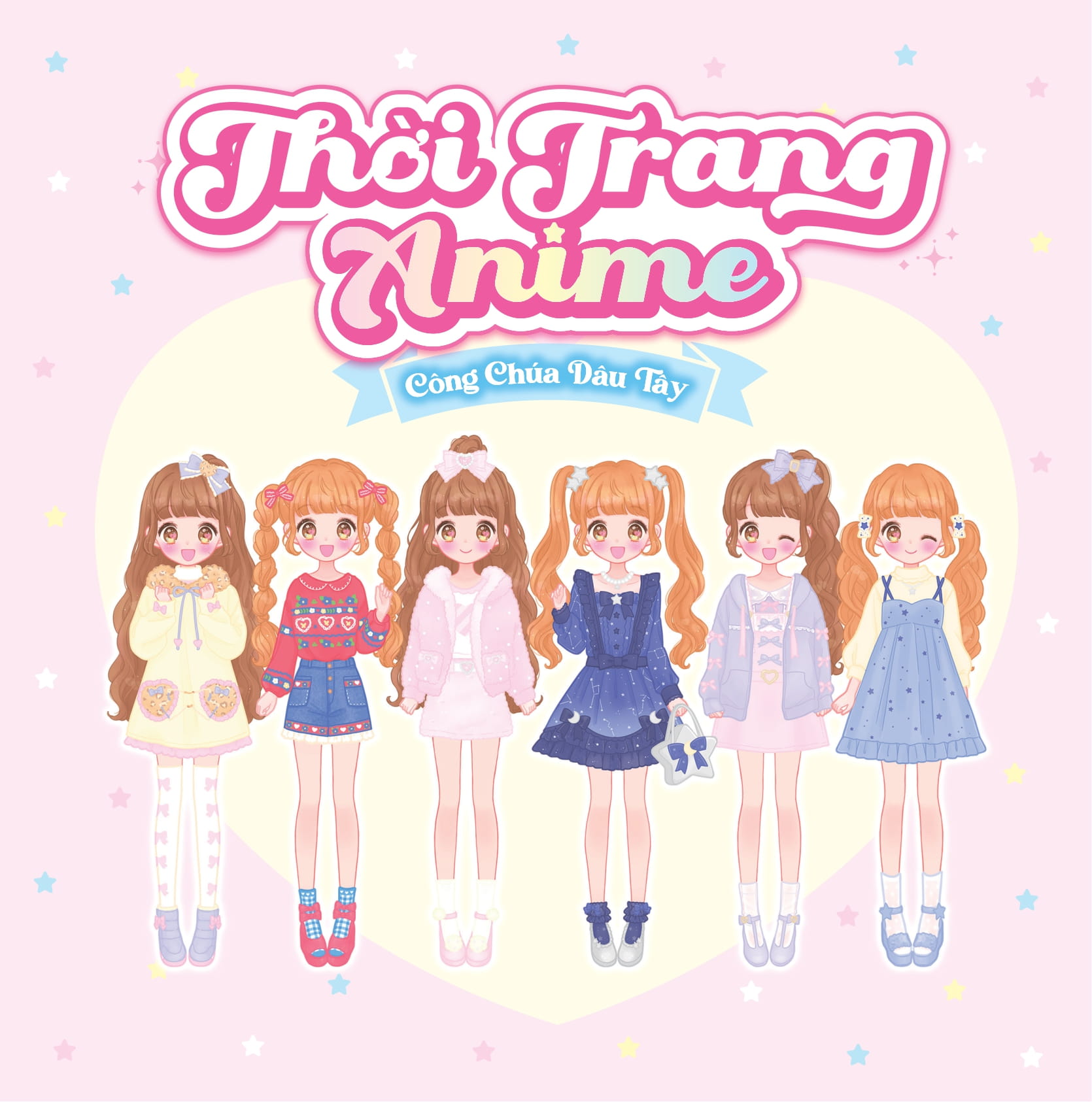 Sach Boc Dan - Thoi Trang Anime - Cong Chua Dau Tay