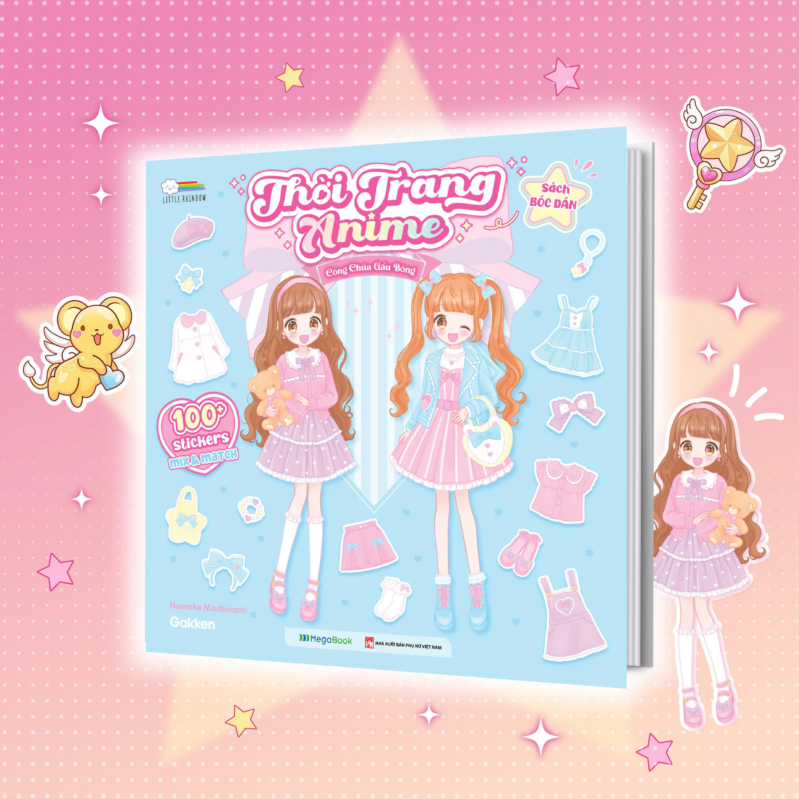 Sach Boc Dan - Thoi Trang Anime - Cong Chua Gau Bong