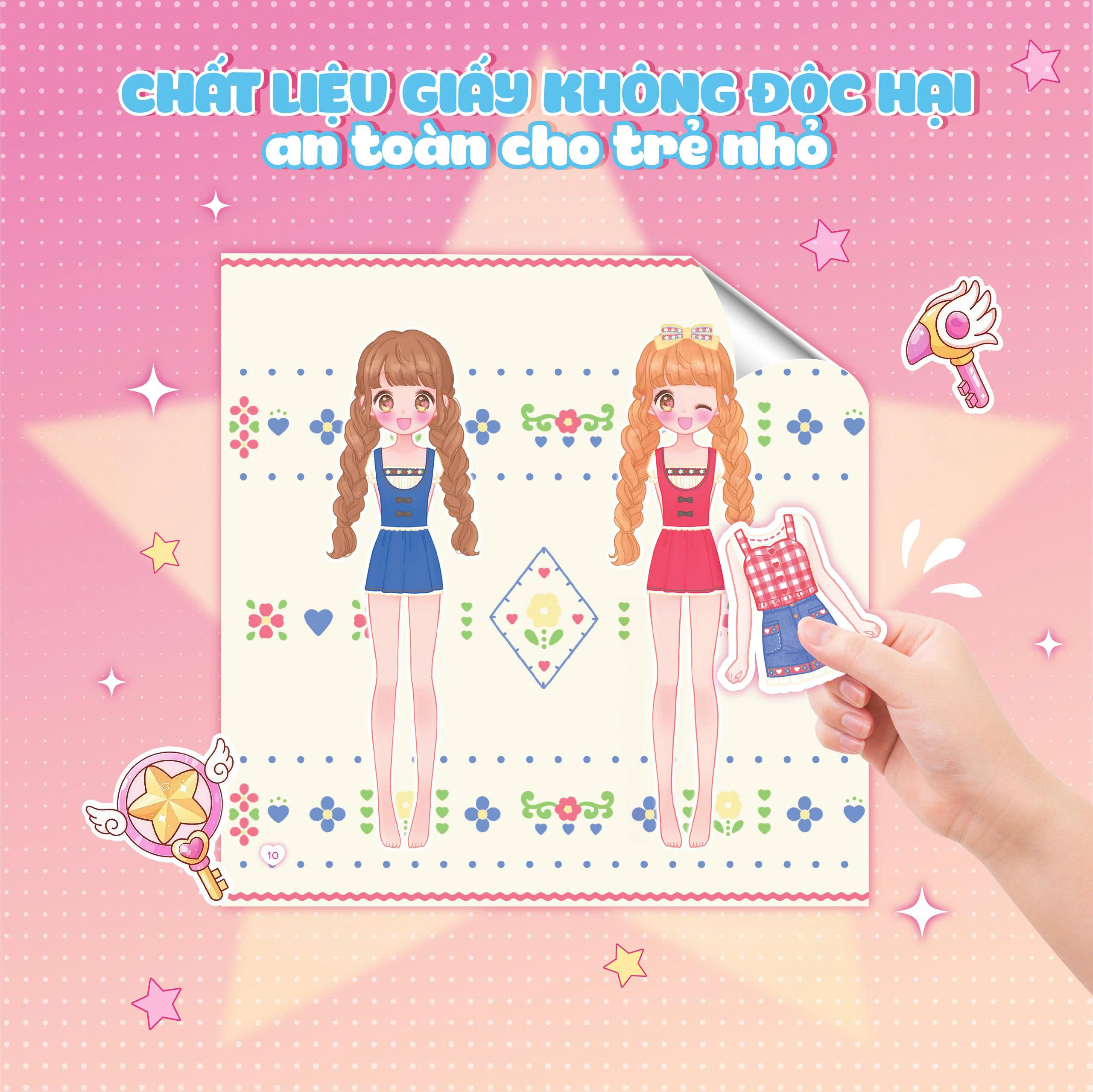 Sach Boc Dan - Thoi Trang Anime - Cong Chua Gau Bong