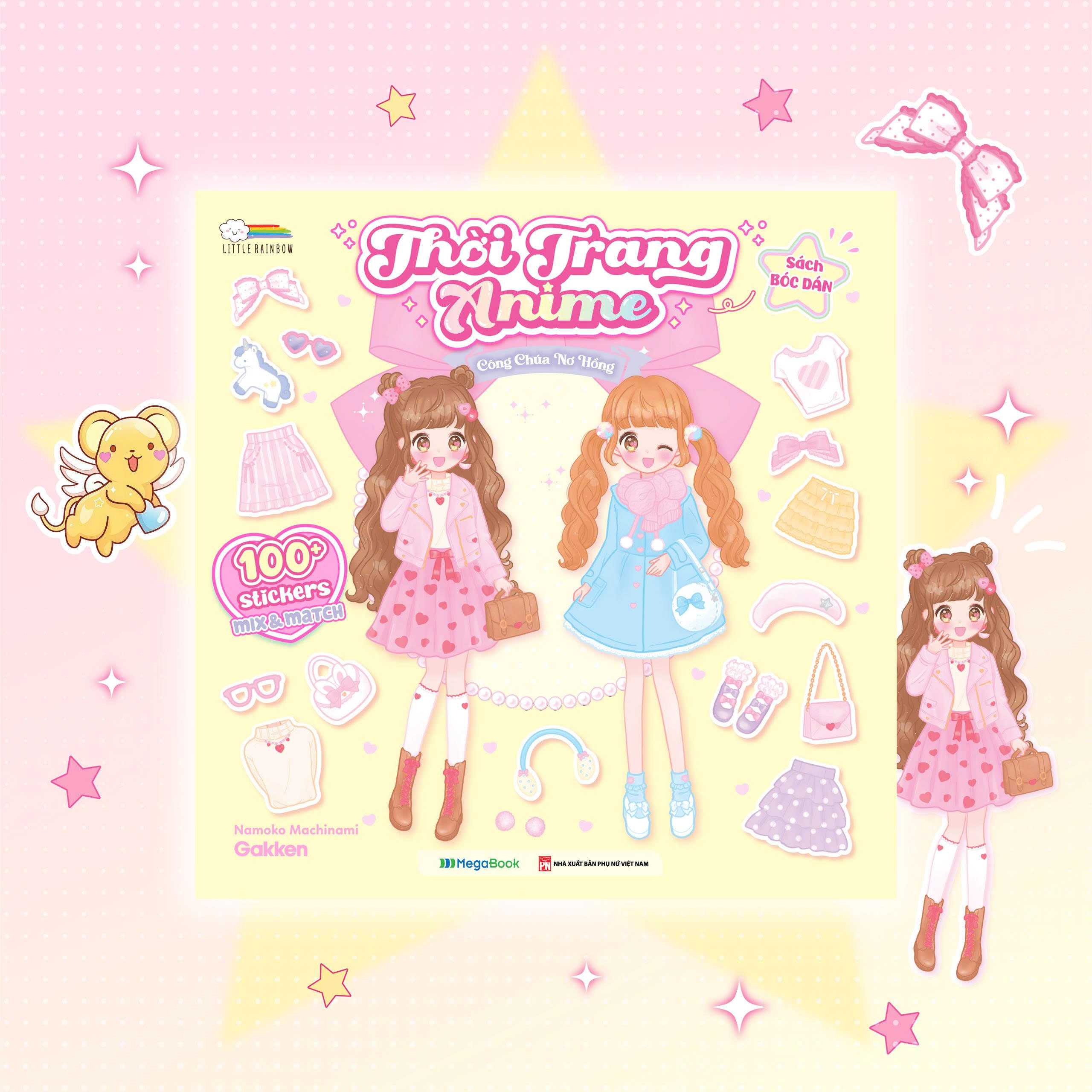 Sach Boc Dan - Thoi Trang Anime - Cong Chua No Hong