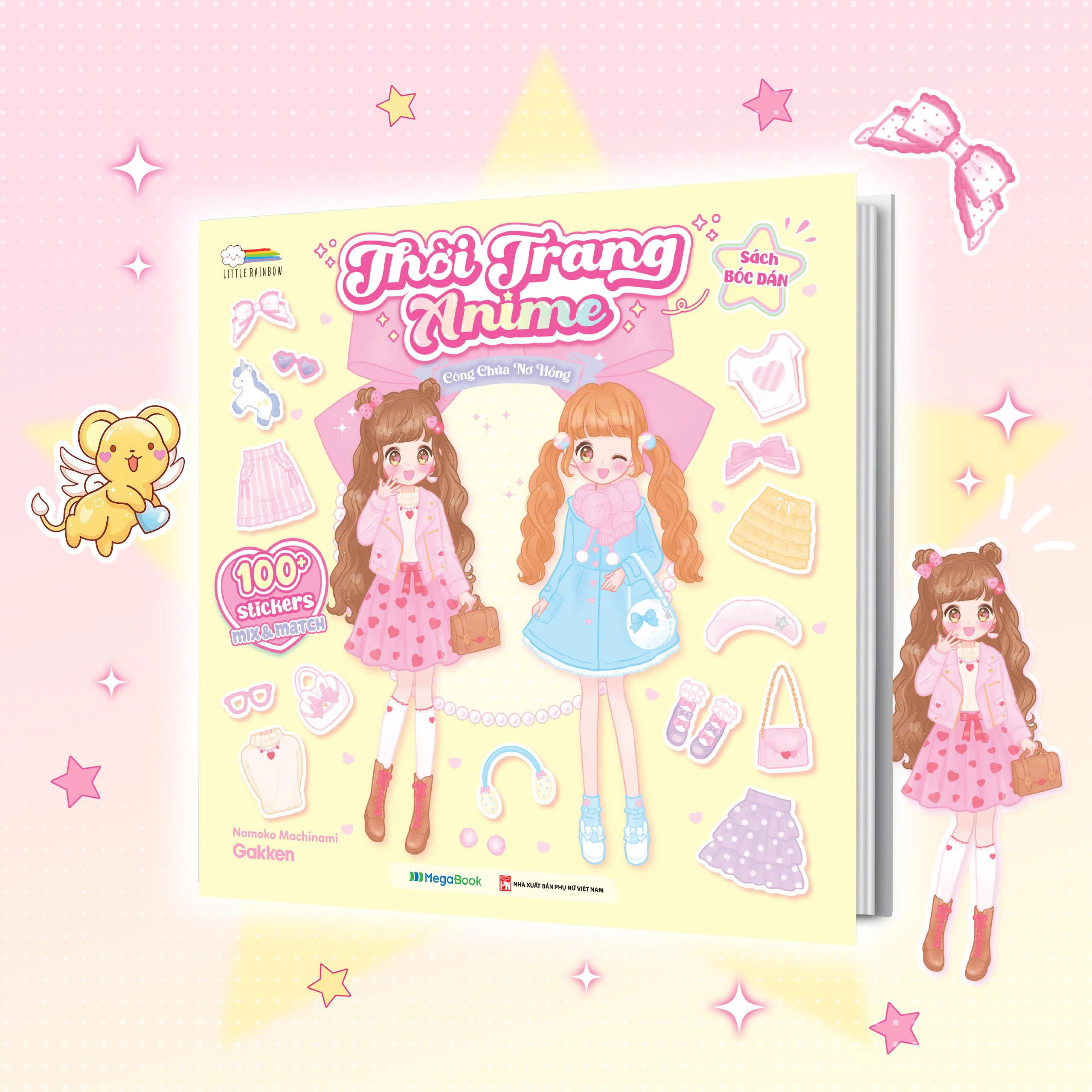 Sach Boc Dan - Thoi Trang Anime - Cong Chua No Hong