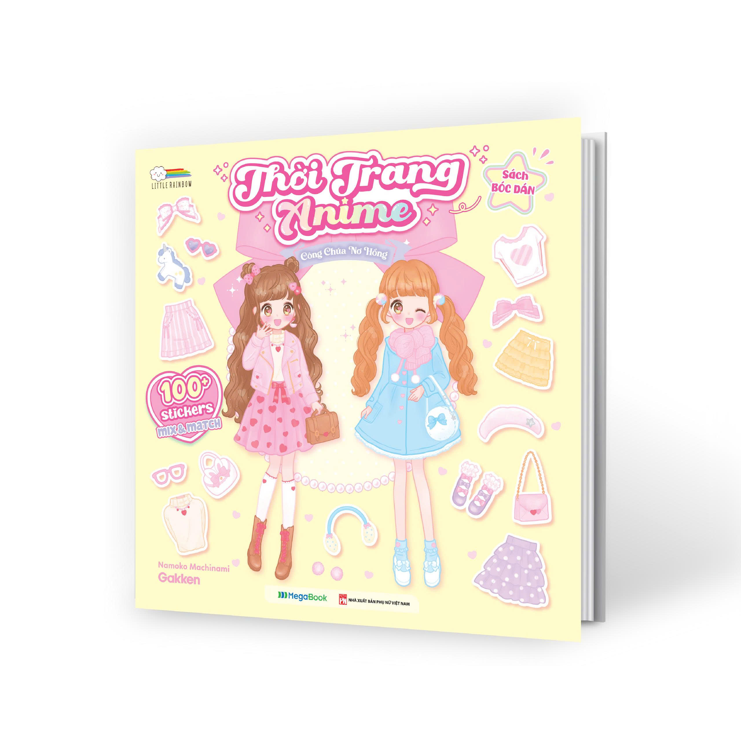 Sach Boc Dan - Thoi Trang Anime - Cong Chua No Hong