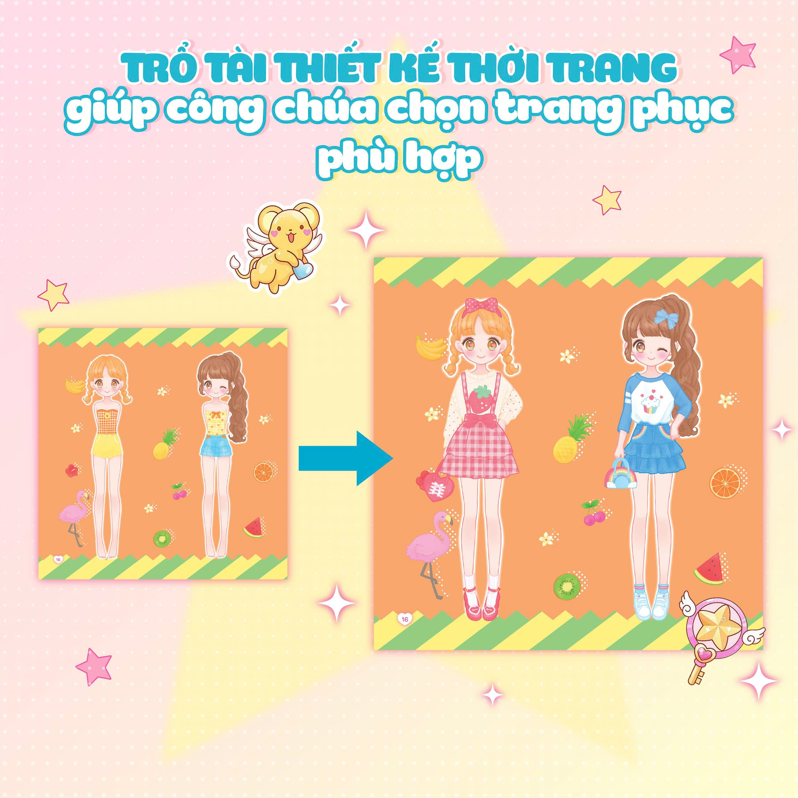 Sach Boc Dan - Thoi Trang Anime - Cong Chua No Hong