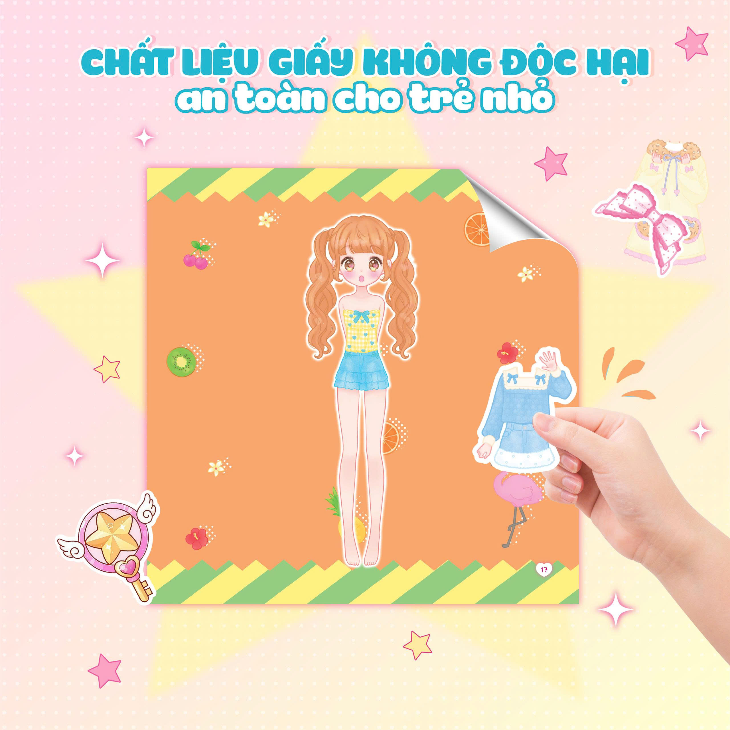 Sach Boc Dan - Thoi Trang Anime - Cong Chua No Hong