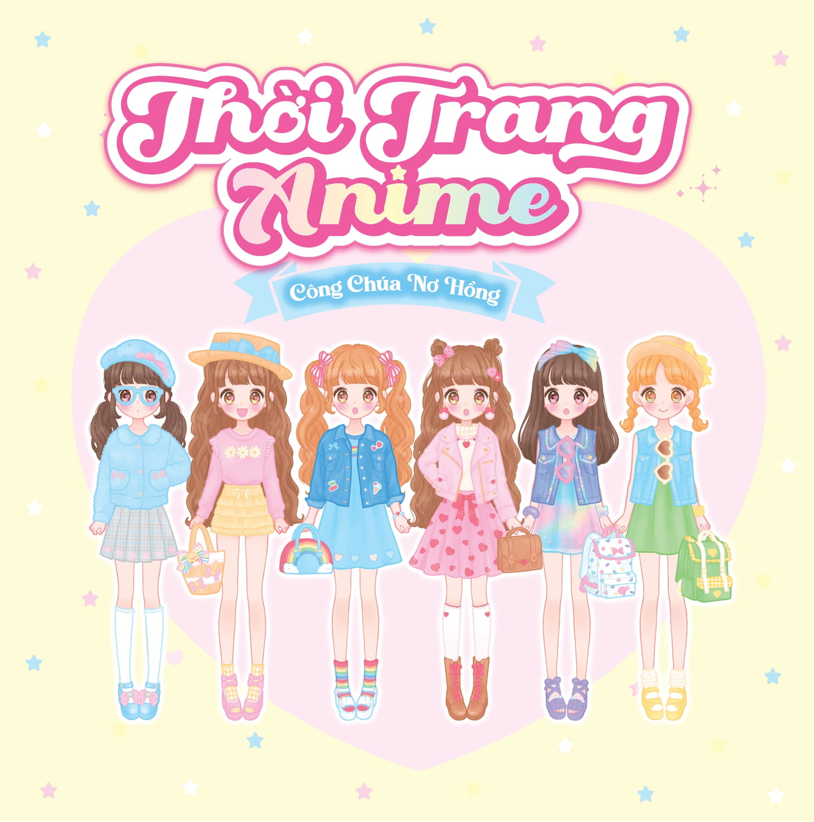 Sach Boc Dan - Thoi Trang Anime - Cong Chua No Hong