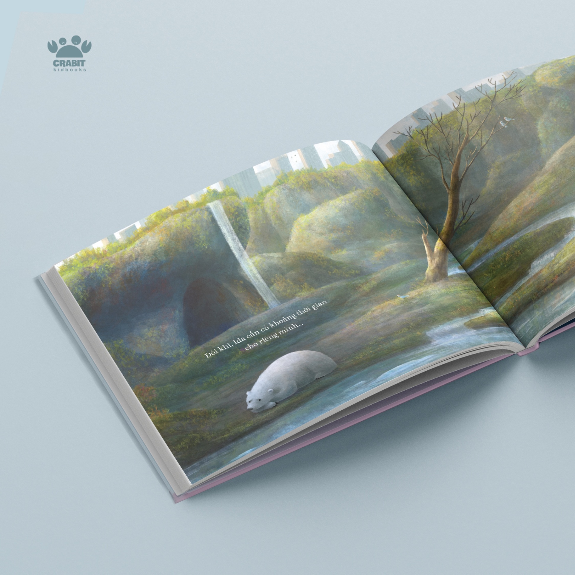 sách chạm chữ - ida, mãi mãi nơi này - bìa cứng