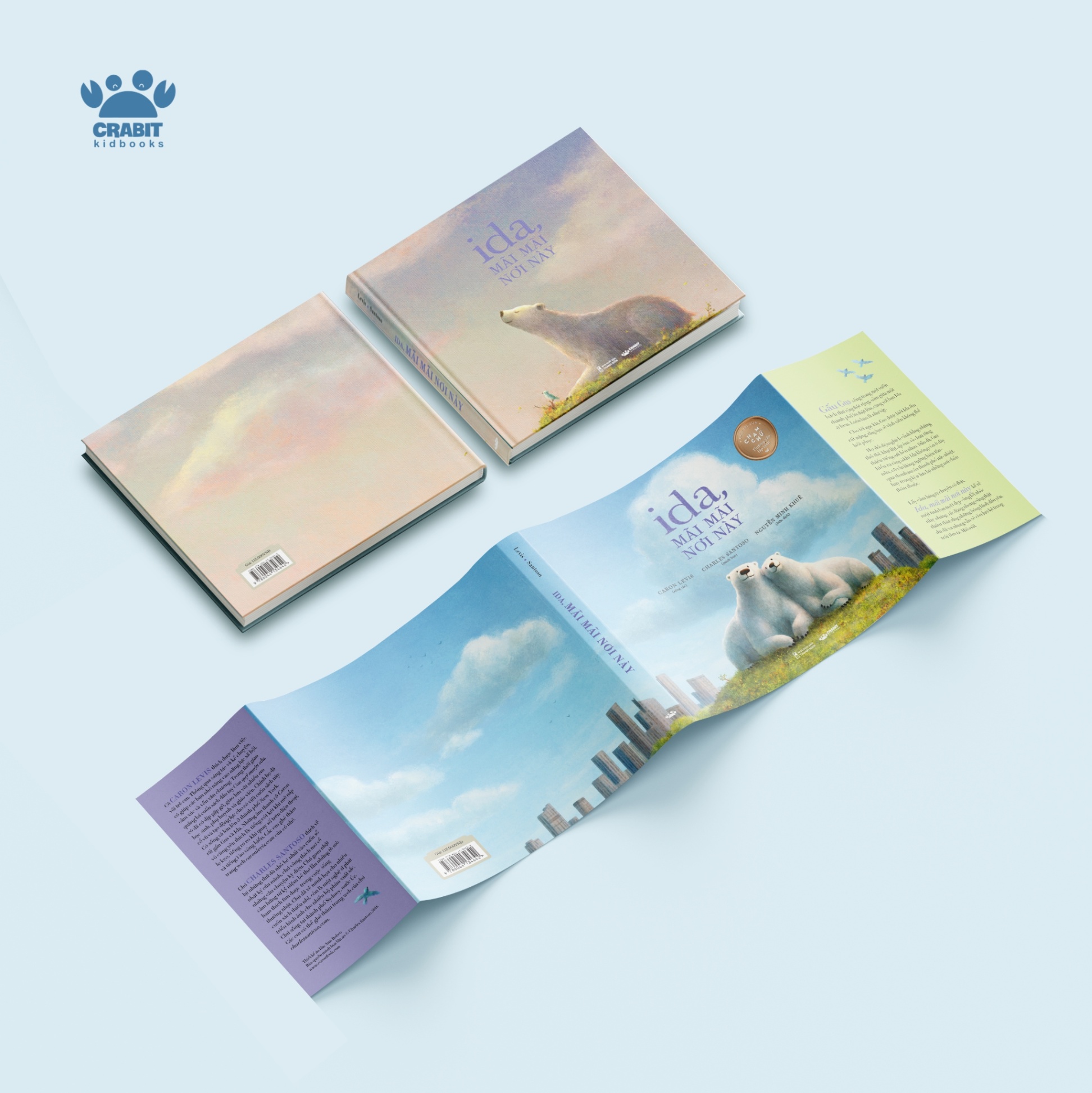 sách chạm chữ - ida, mãi mãi nơi này - bìa cứng