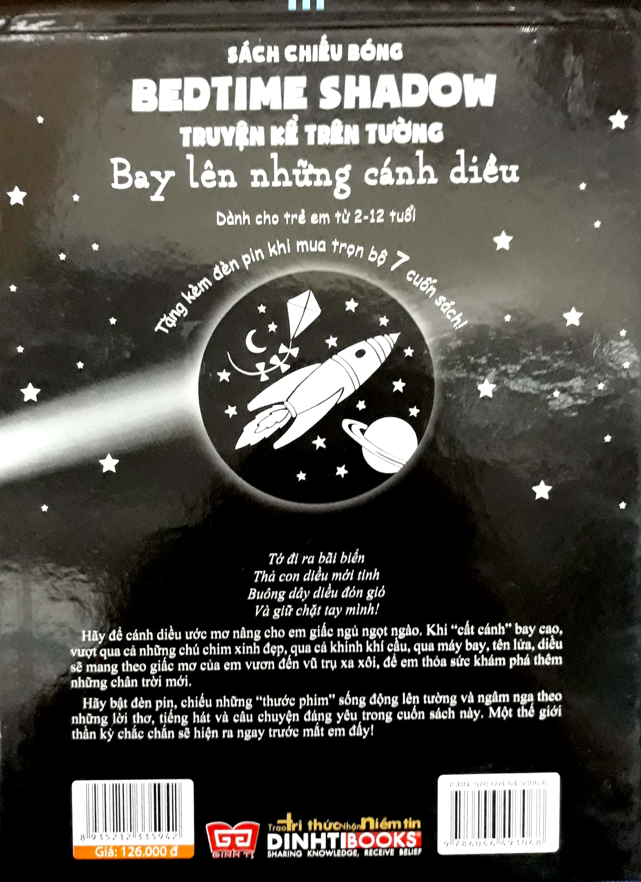 sách chiếu bóng - bedtime shadow - truyện kể trên tường - bay lên những cánh diều!