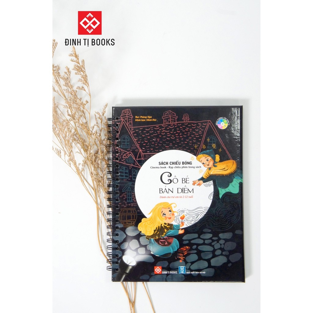 sách chiếu bóng - cinema book - rạp chiếu phim trong sách - cô bé bán diêm