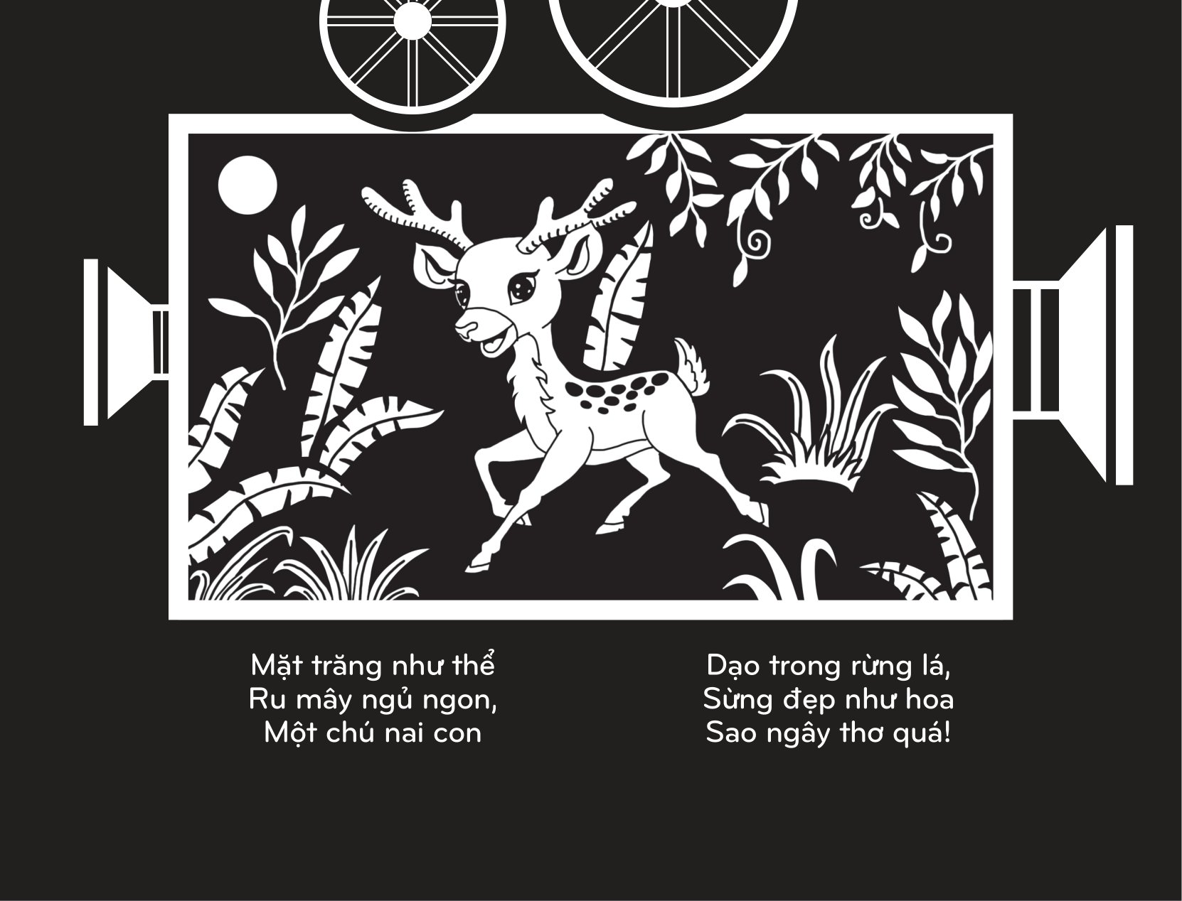 sách chiếu bóng - cinema book - rạp chiếu phim trong sách - động vật hoang dã