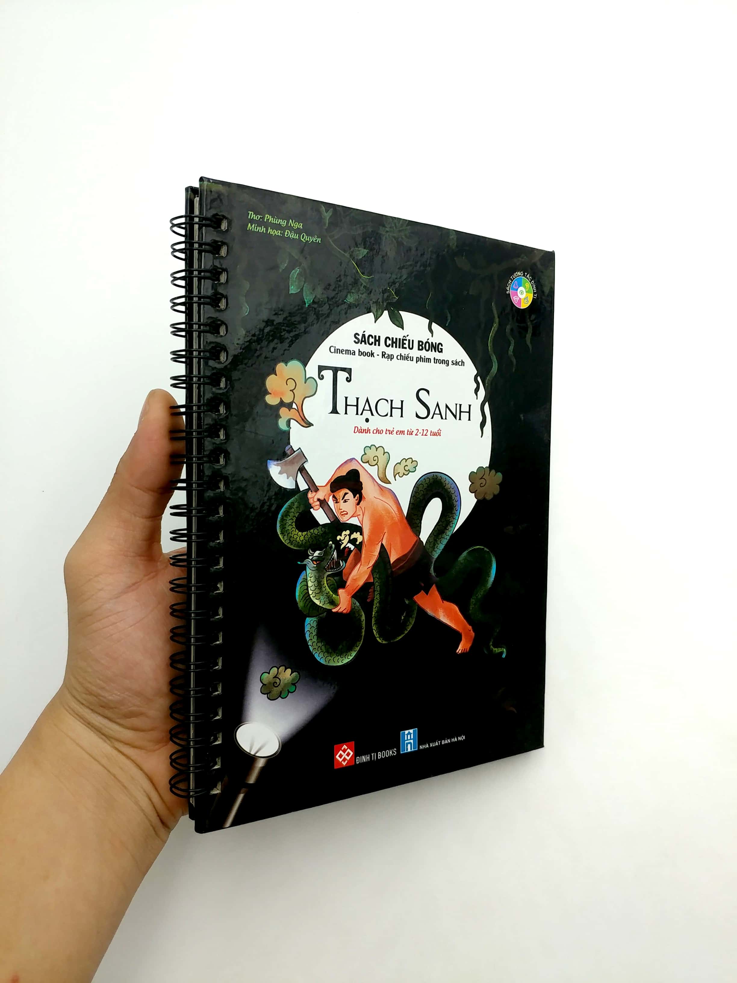 sách chiếu bóng - cinema book - rạp chiếu phim trong sách - thạch sanh