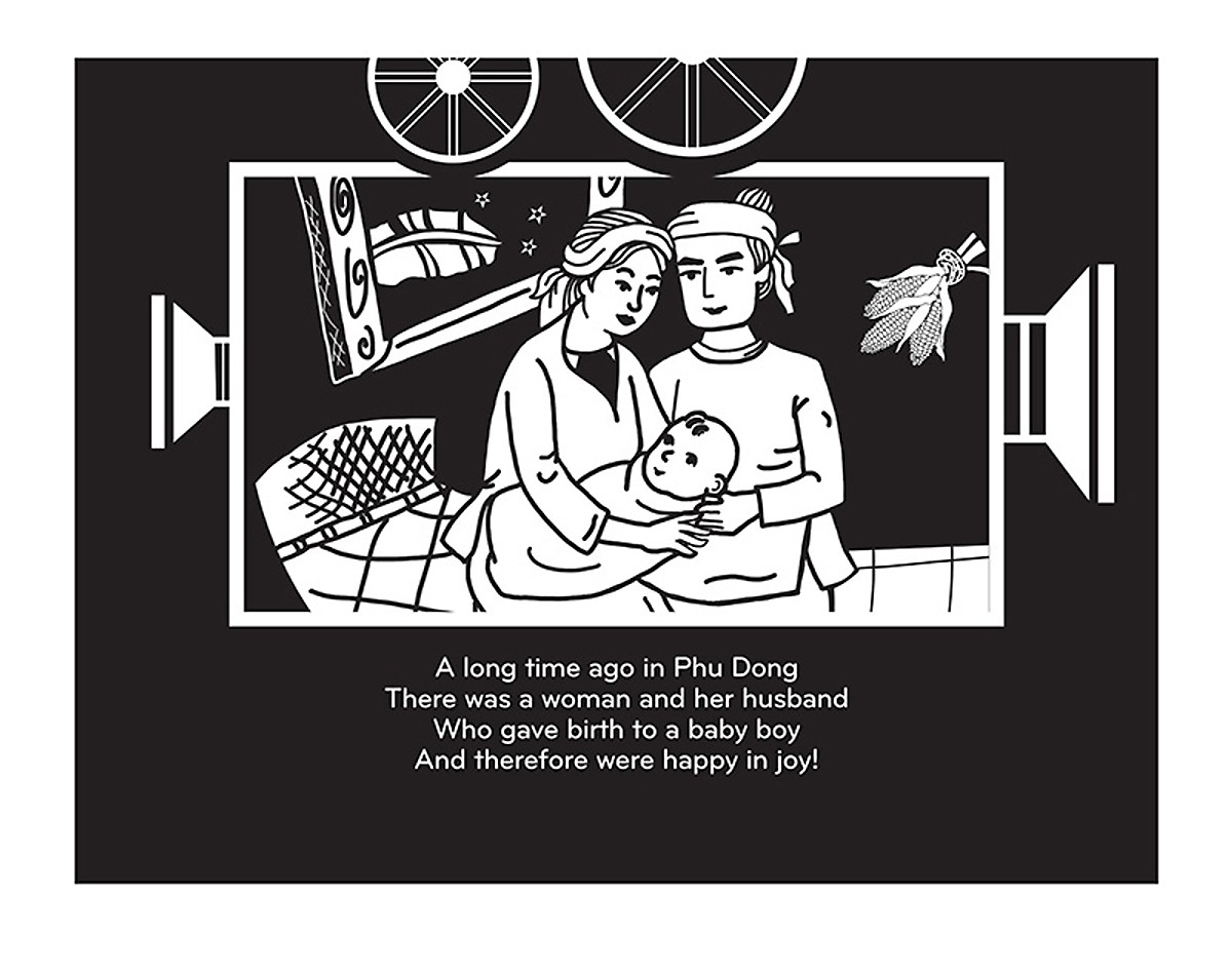 sách chiếu bóng - cinema book - rạp chiếu phim trong sách - thánh gióng