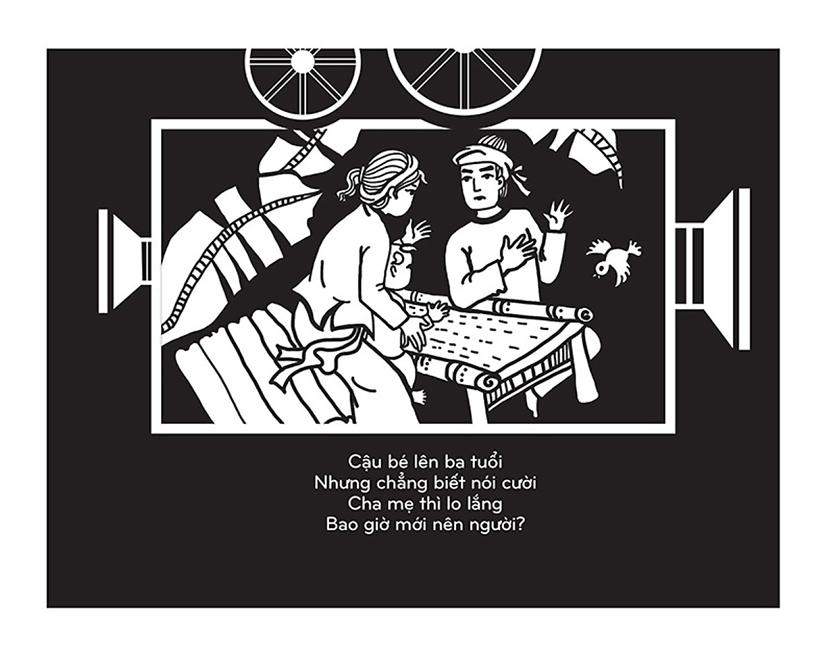 sách chiếu bóng - cinema book - rạp chiếu phim trong sách - thánh gióng