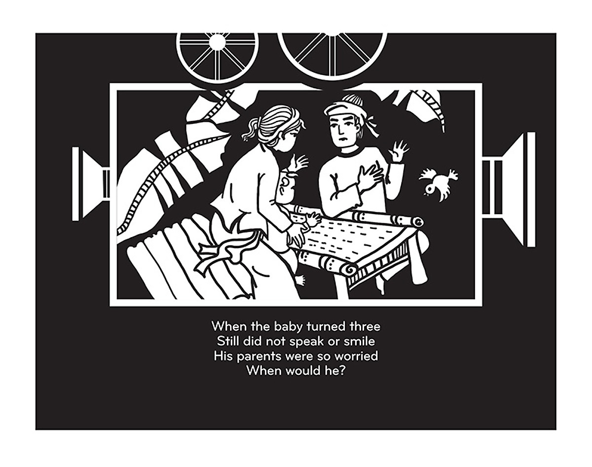 sách chiếu bóng - cinema book - rạp chiếu phim trong sách - thánh gióng