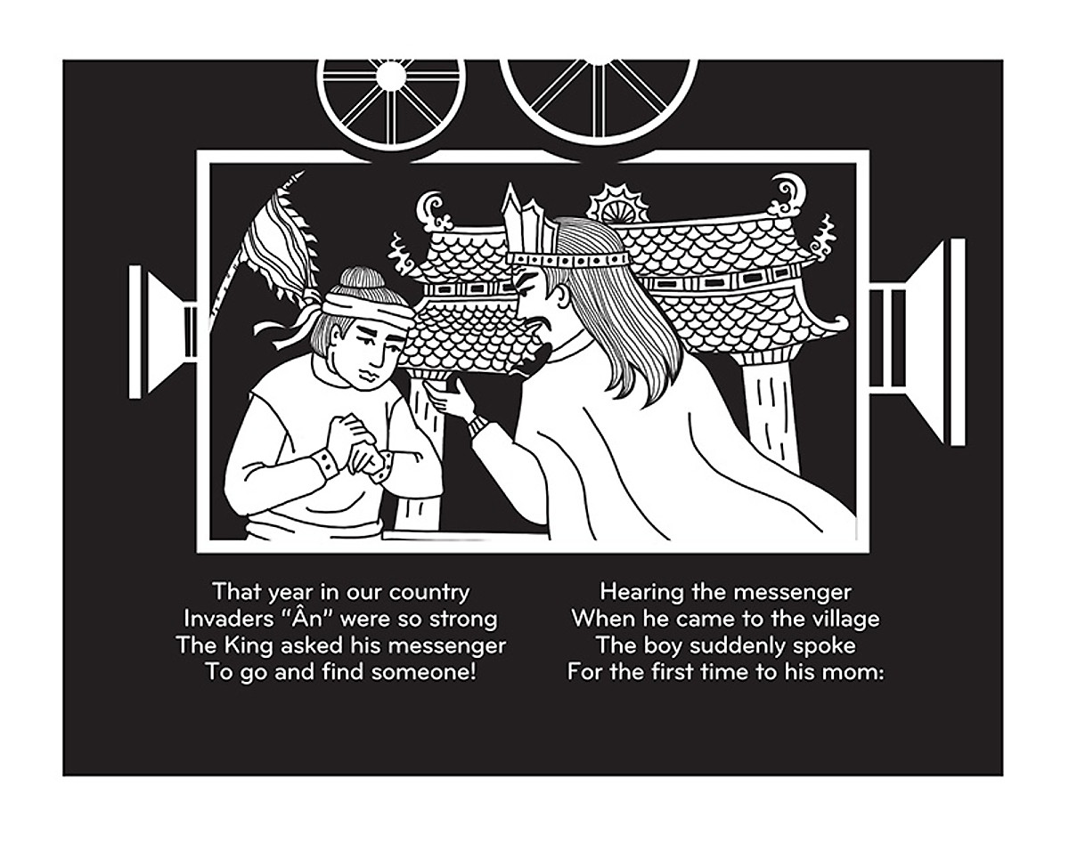 sách chiếu bóng - cinema book - rạp chiếu phim trong sách - thánh gióng