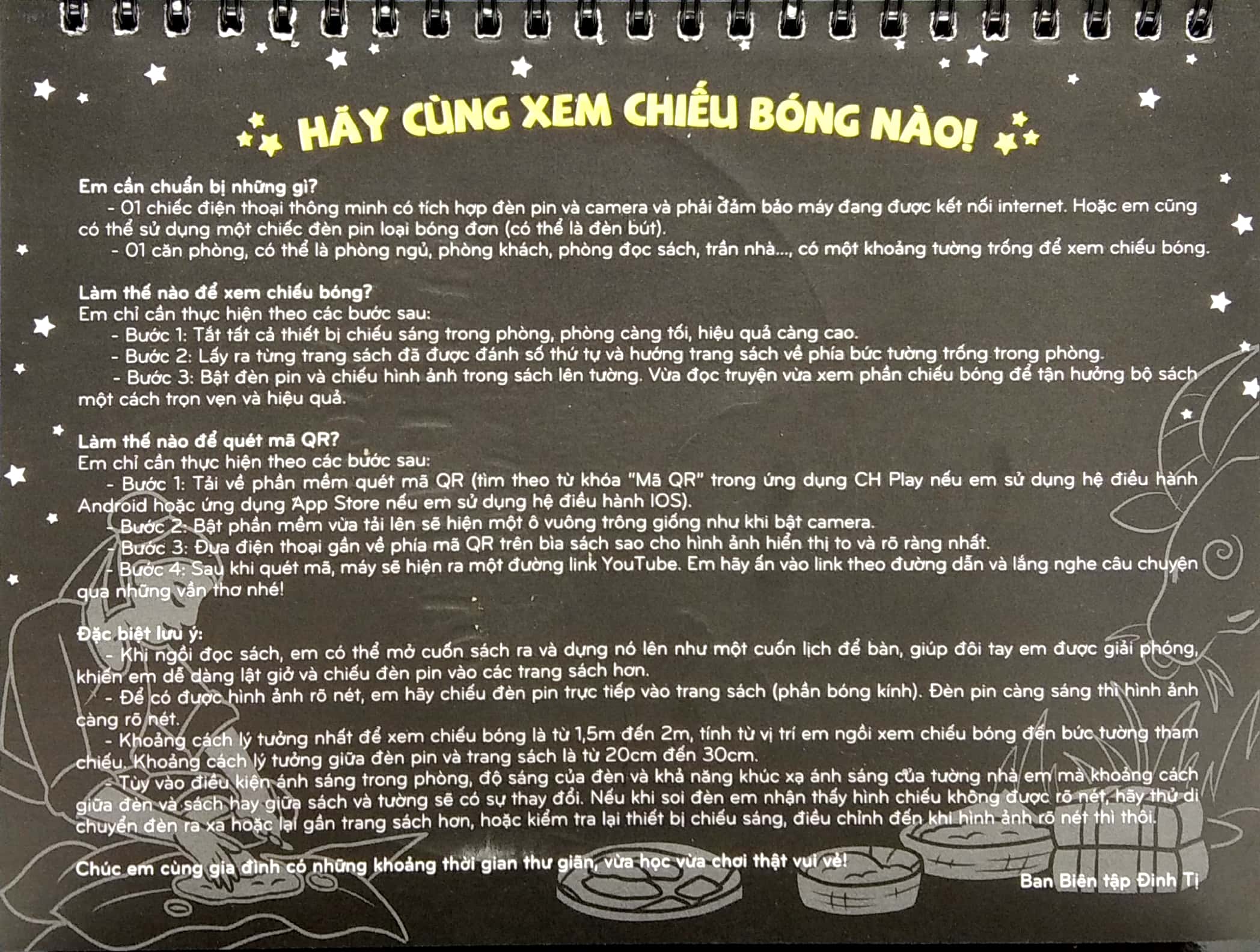 sách chiếu bóng thần kỳ - sự tích bánh chưng bánh giầy