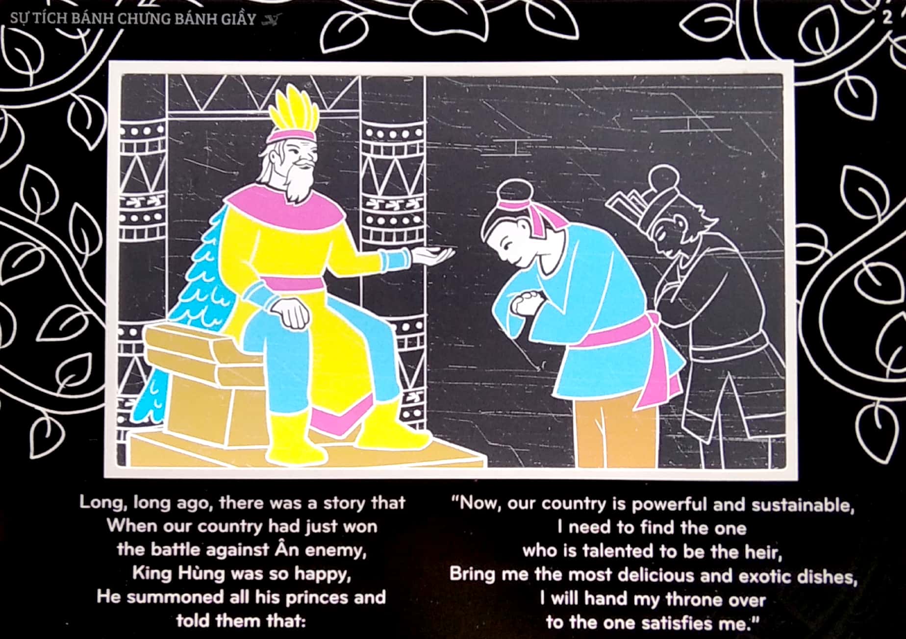 sách chiếu bóng thần kỳ - sự tích bánh chưng bánh giầy