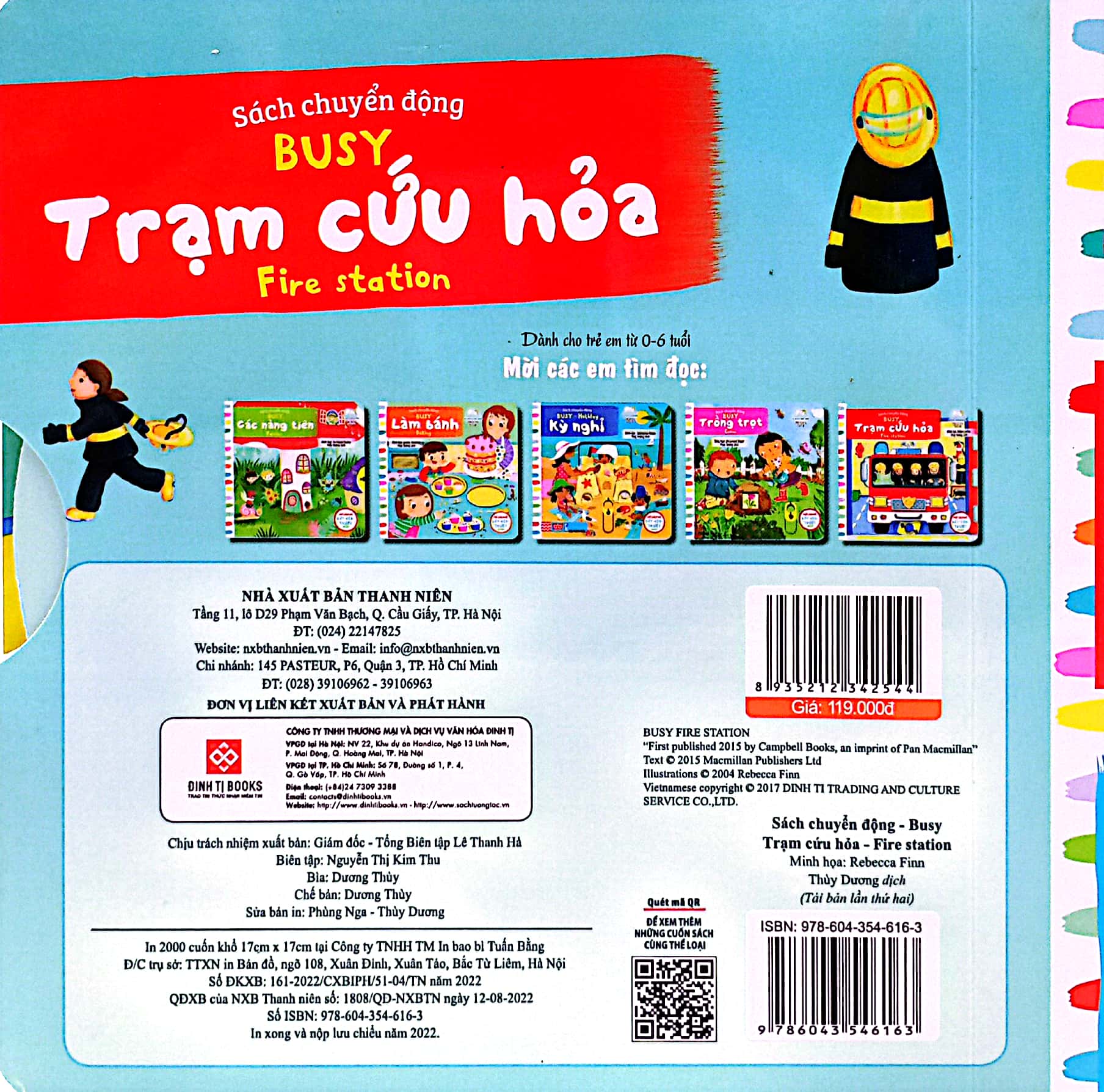 Sach Chuyen Dong - Busy - Fire Station - Tram Cuu Hoa