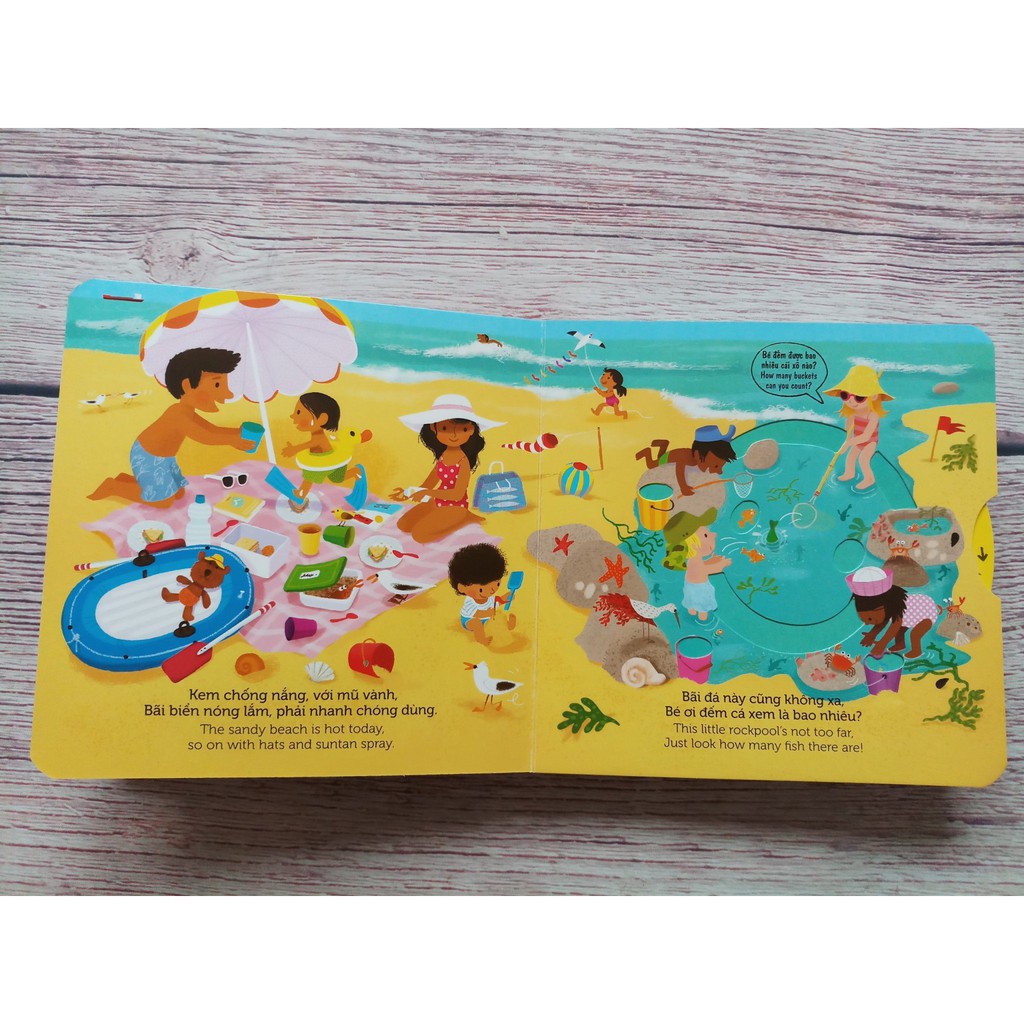 sách chuyển động - busy - holiday - kỳ nghỉ