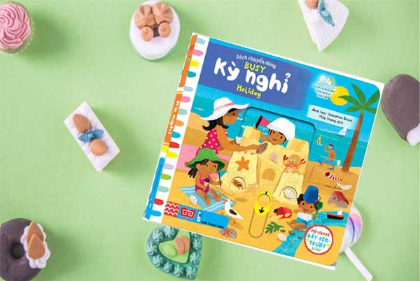 sách chuyển động - busy - holiday - kỳ nghỉ