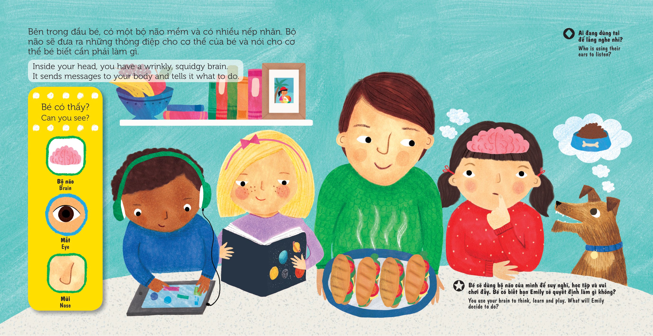 sách chuyển động - first explorers - my body - cơ thể người