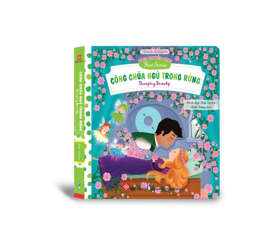 sách chuyển động - first stories - công chúa ngủ trong rừng - sleeping beauty