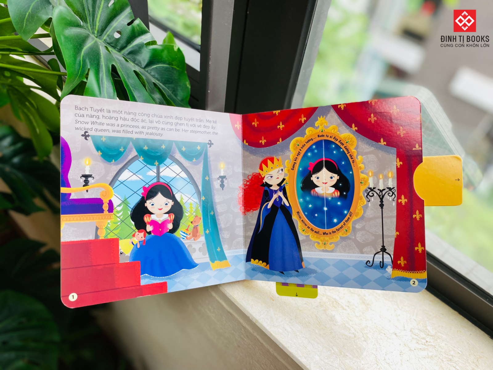 sách chuyển động - first stories - nàng bạch tuyết - snow white