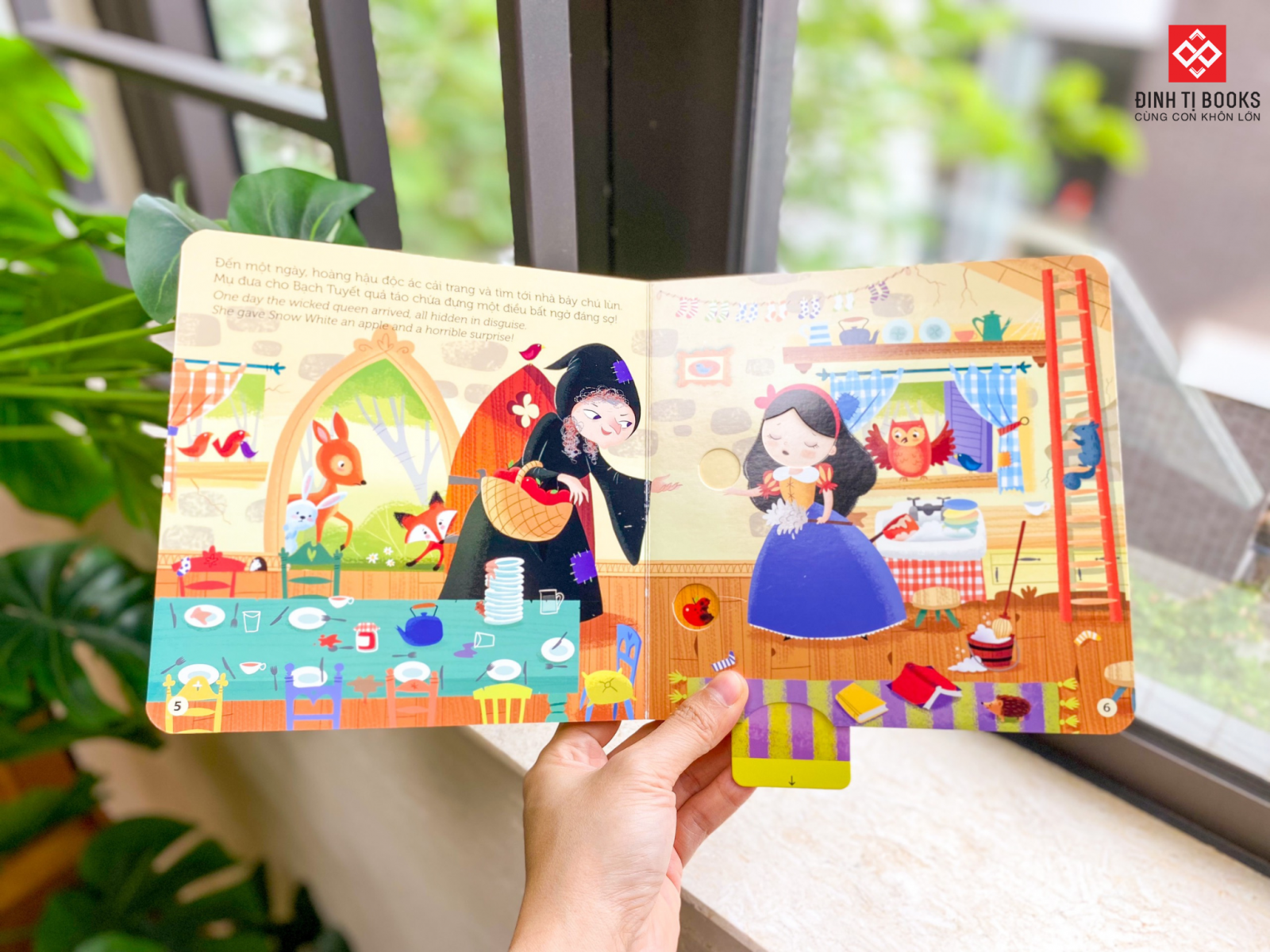 sách chuyển động - first stories - nàng bạch tuyết - snow white