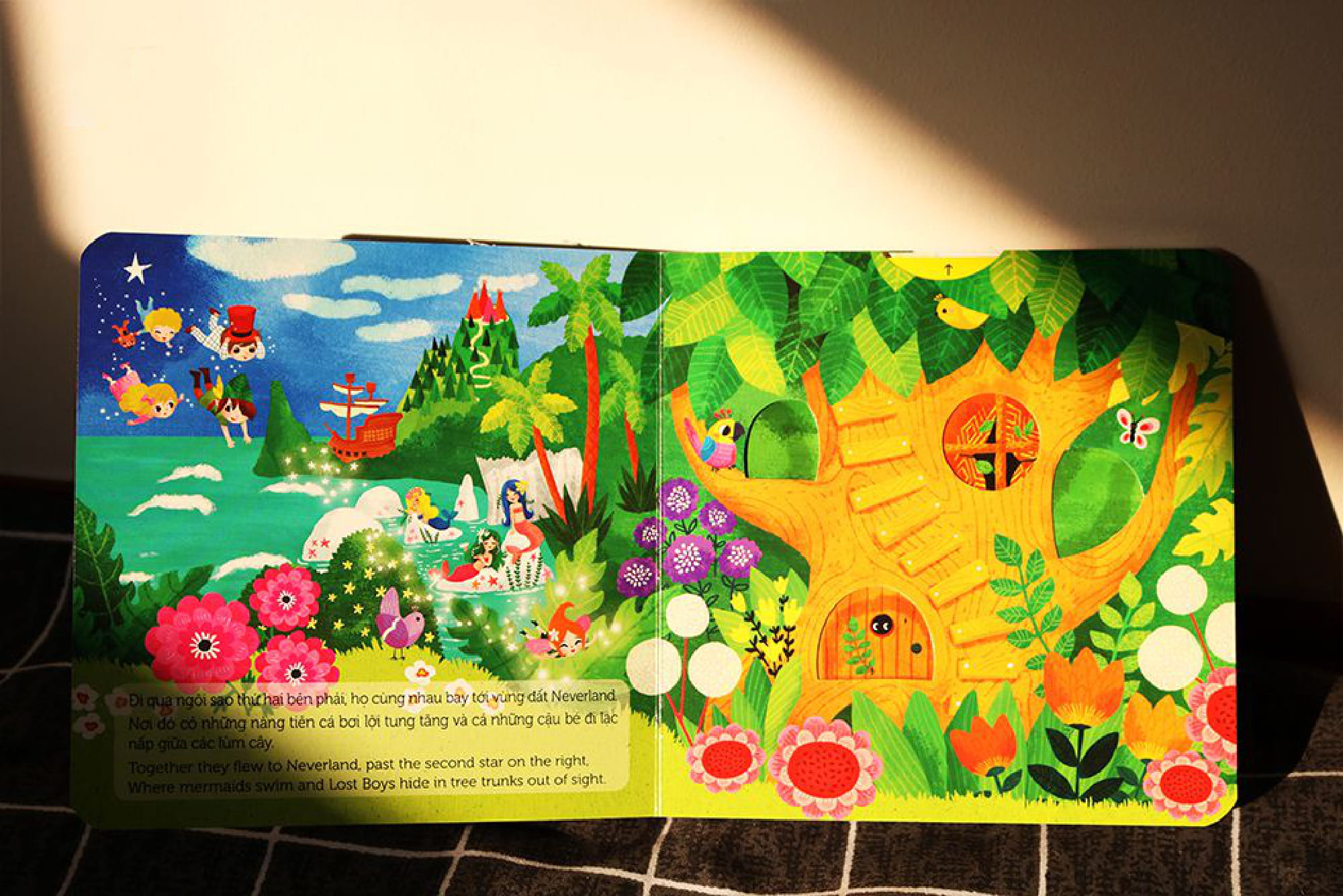 sách chuyển động - first stories - peter pan