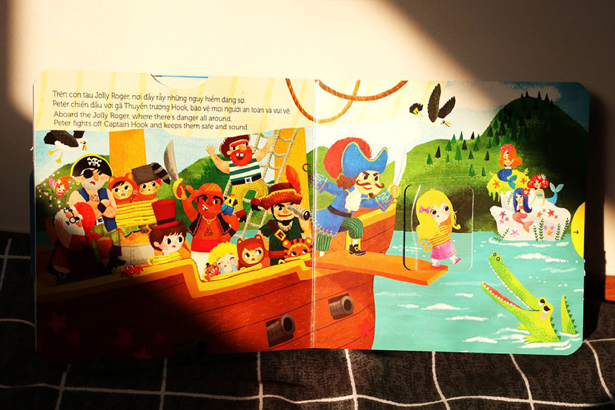 sách chuyển động - first stories - peter pan