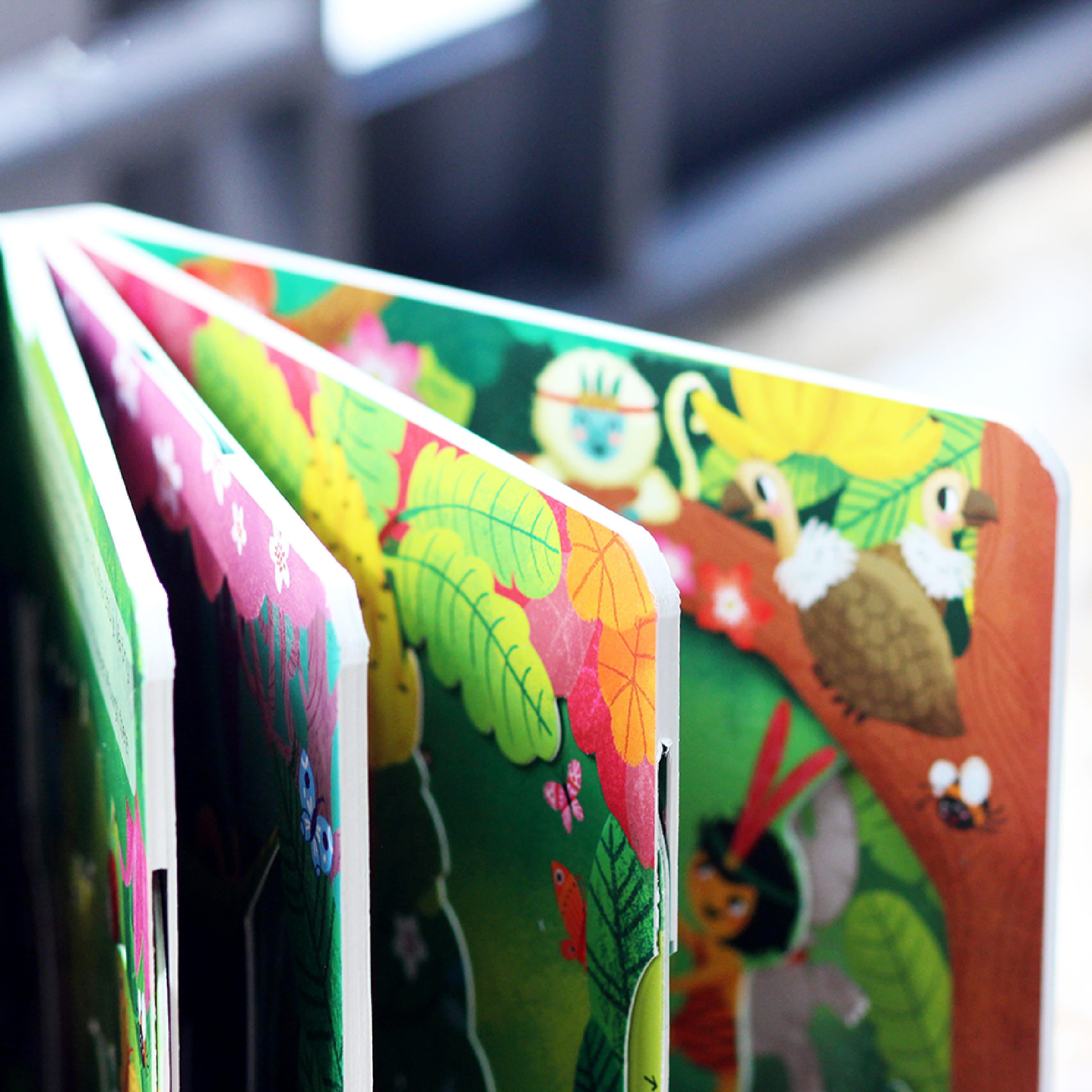 sách chuyển động - first stories - the jungle book - cậu bé rừng xanh