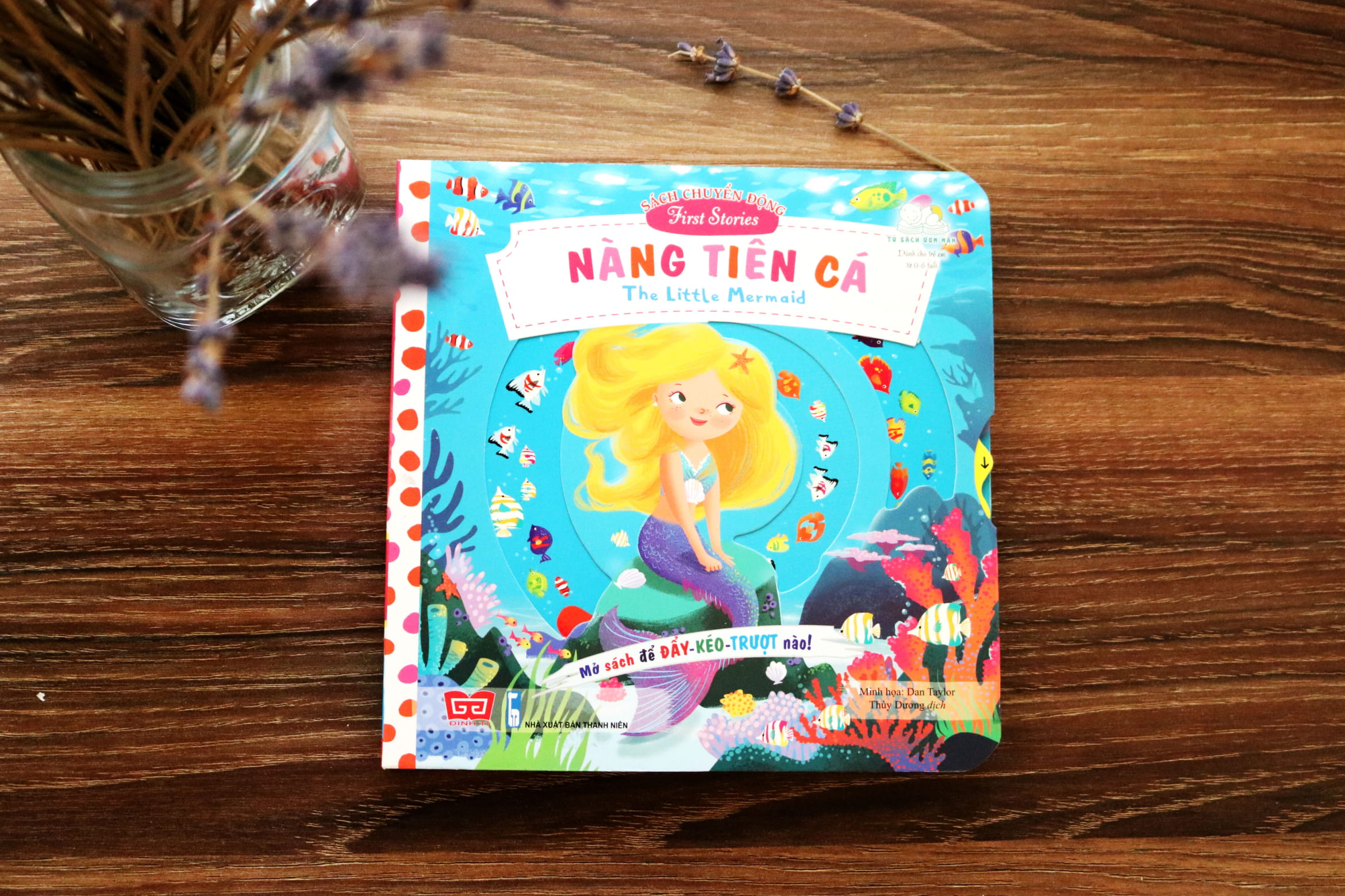 sách chuyển động - first stories - the little mermaid - nàng tiên cá