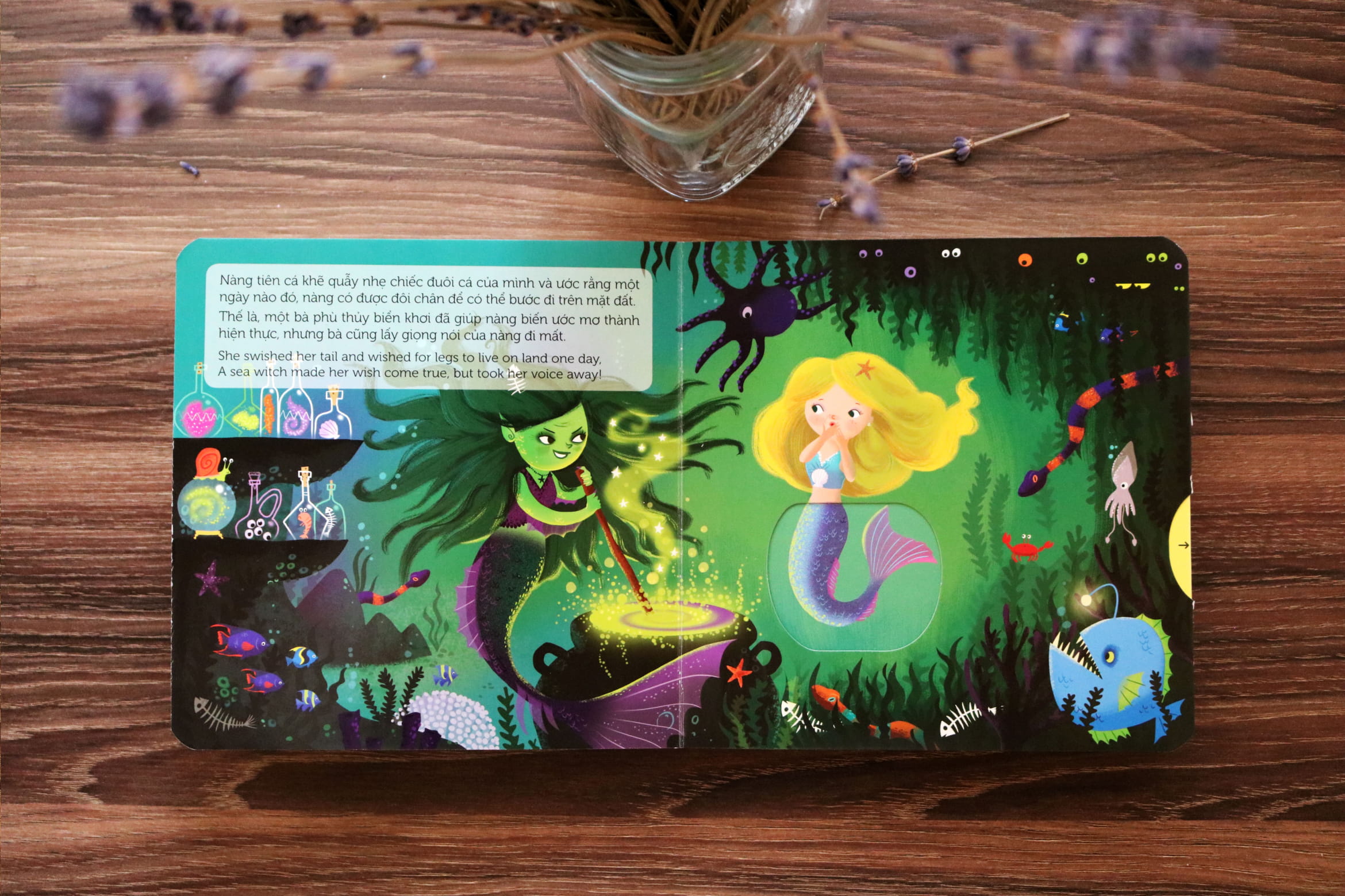 sách chuyển động - first stories - the little mermaid - nàng tiên cá