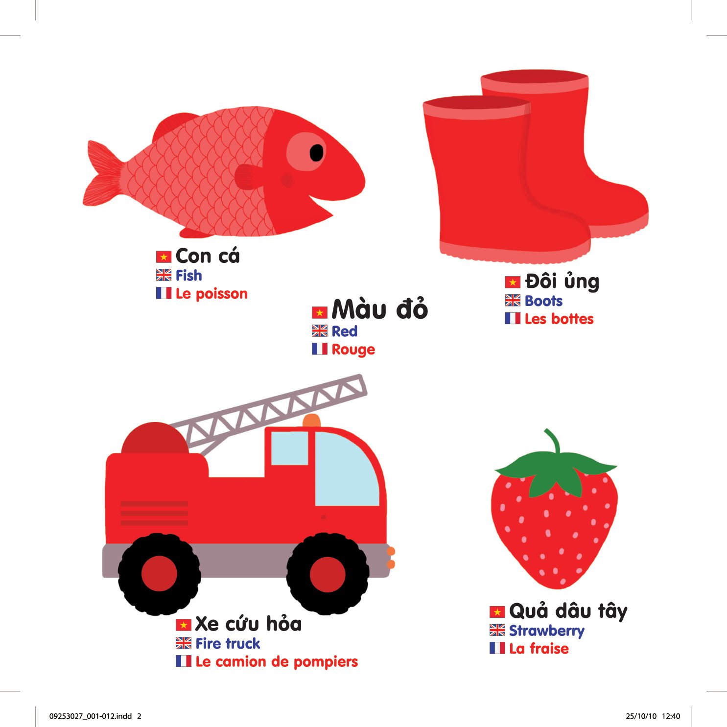 sách chuyển động thông minh đa ngữ việt - anh - pháp: màu sắc - colours - les couleurs (tái bản)