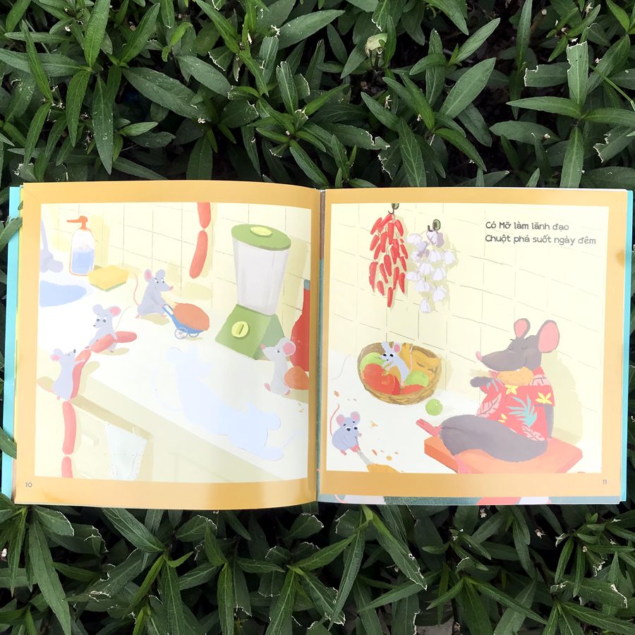 sách đa tương tác - có một truyện cổ mới cho bé: đeo chuông cổ mèo (dành cho bé 3-8 tuổi)